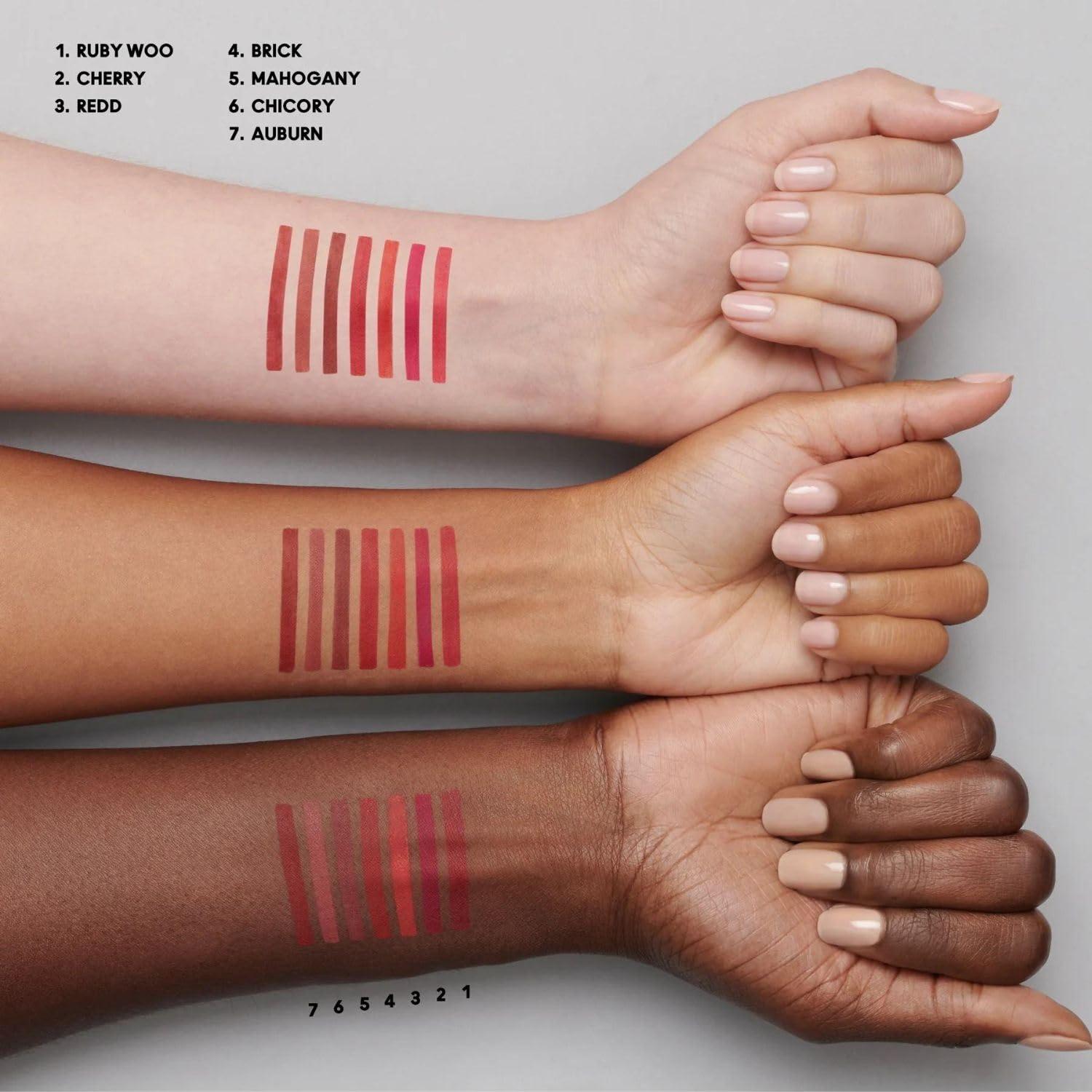 Lápiz Labial MAC Auburn 16cm - Textura Suave y Cremosa