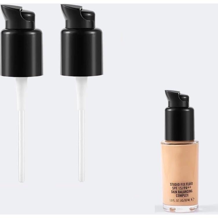 Bomba de Reemplazo Chris.W para Base MAC y Estee Lauder - 2 Pack