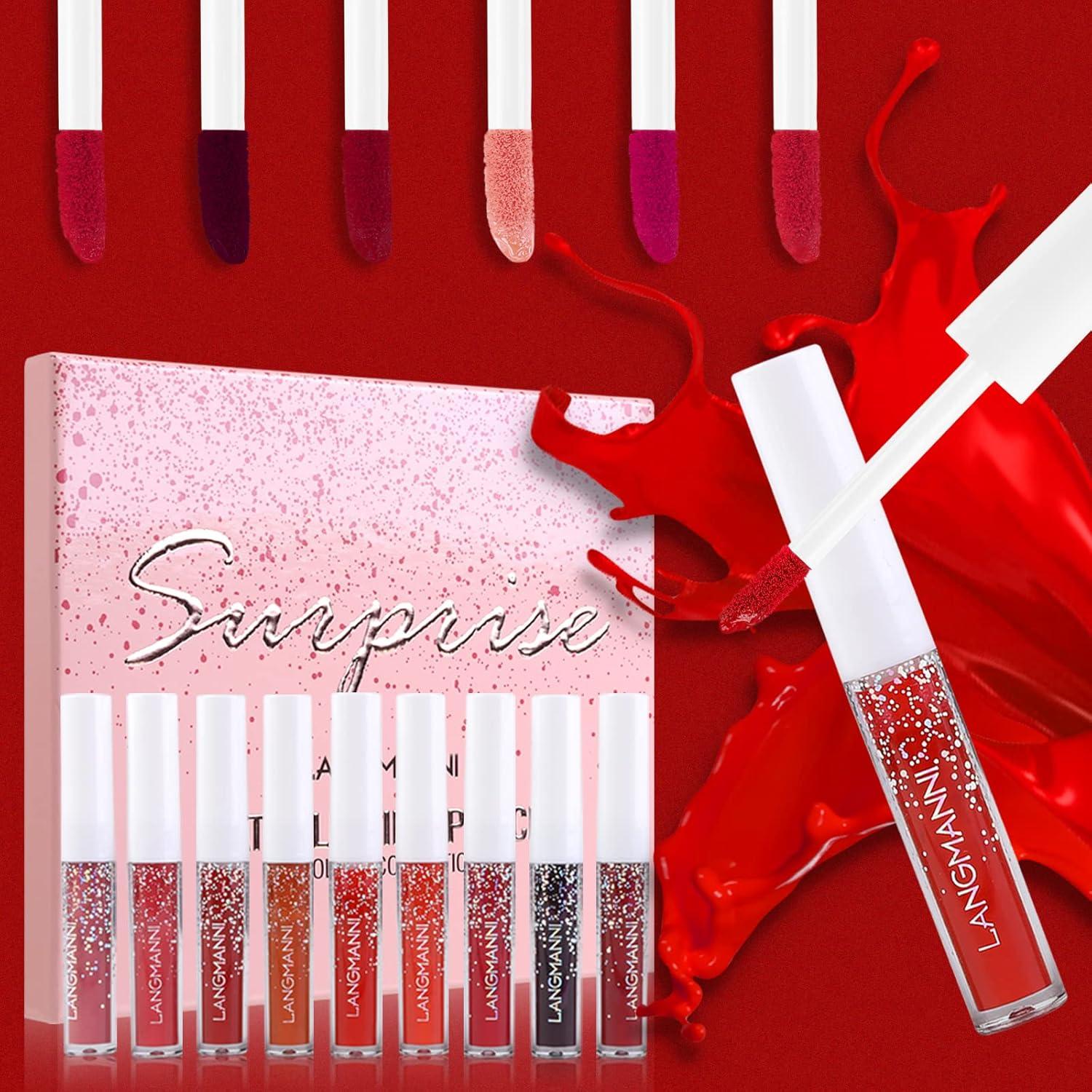Set de Labiales Líquidos Mate Luxsea 24 Colores Hidratantes