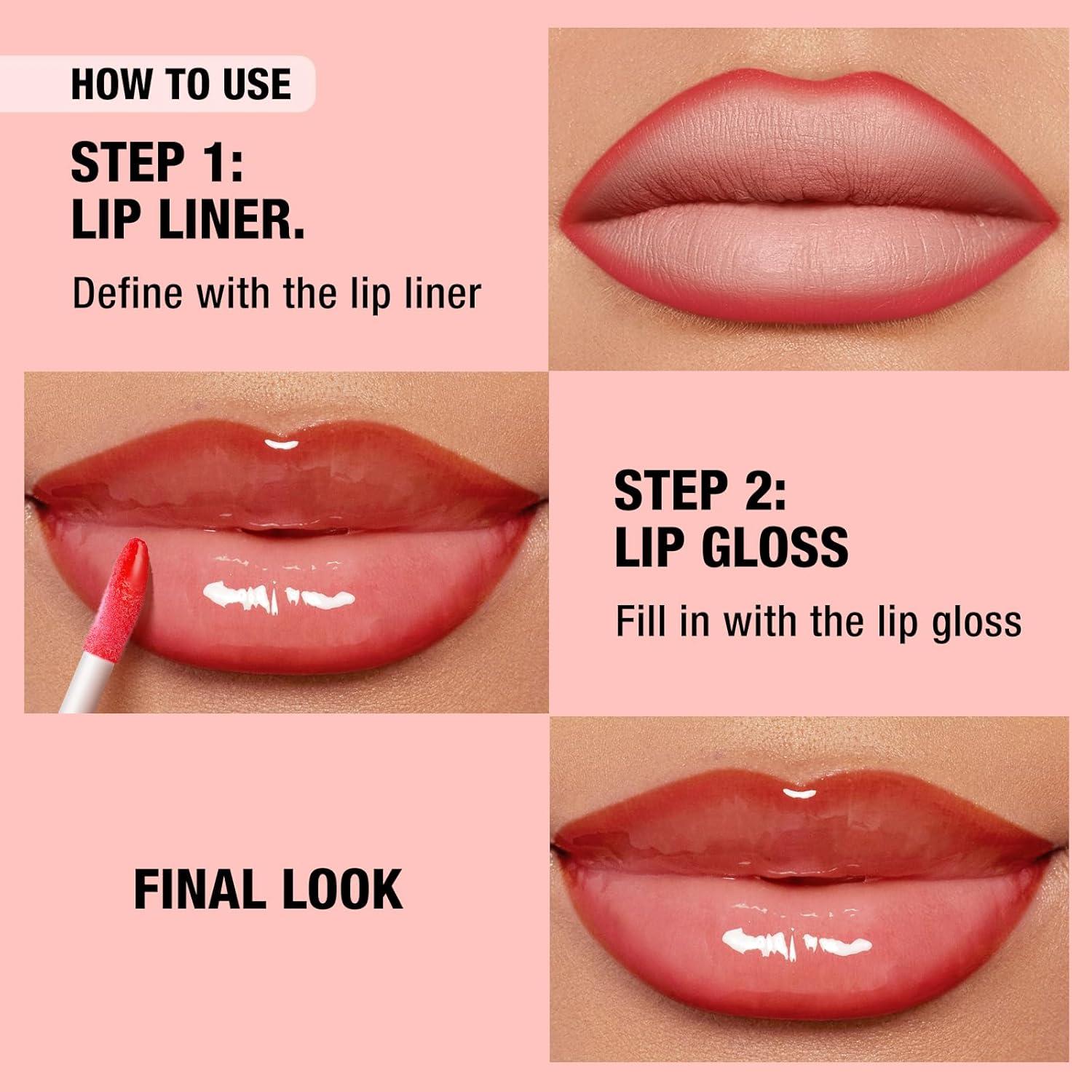 Set de Lápiz Labial Mate LANGMANNI 6 + Aceite Nutritivo