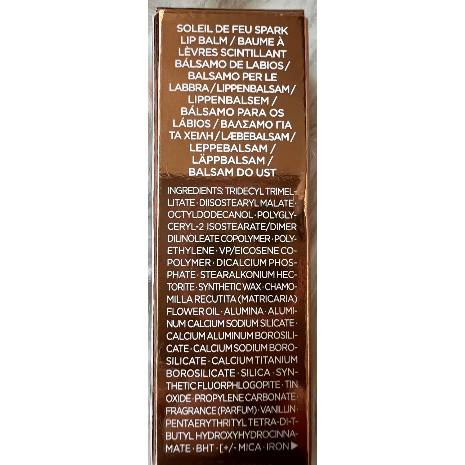 Bálsamo Labial Tom Ford Soleil De Feu Spark 01 Luz Solar 3 g