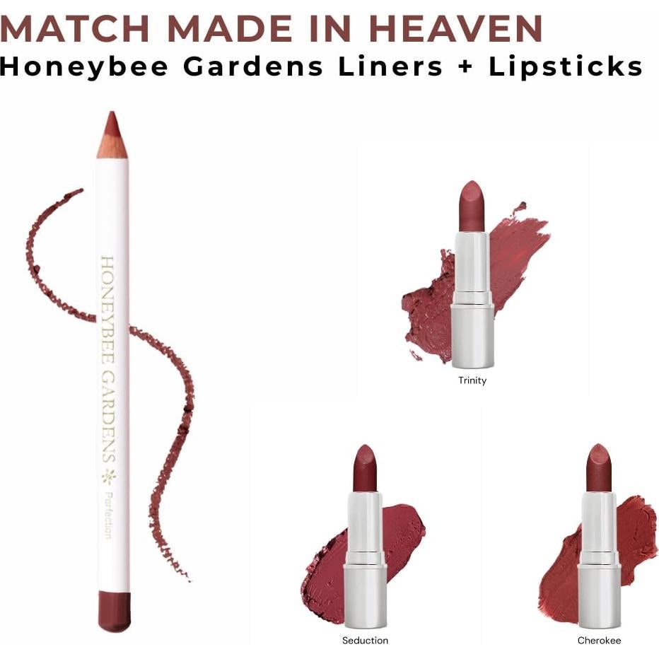 Delineador de Labios Honeybee Gardens Rosa Mocha 1.13 g Vegano