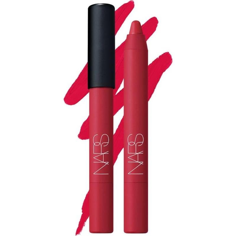 Lápiz Labial Powermatte NARS 2.4g Rojo Clásico Brillante