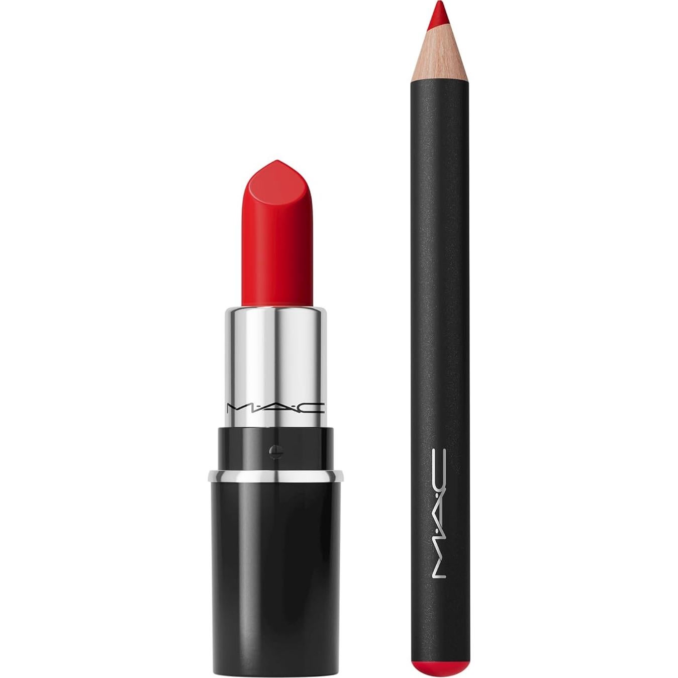 Set de 2 Labios Mini MAC Tesoros Pequeños Rojo