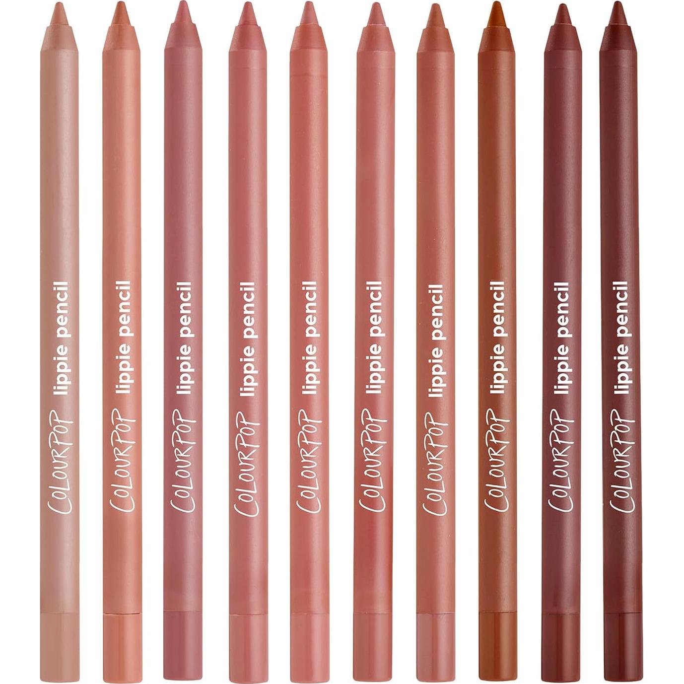 Vault de Lápiz Labial ColourPop - 10 Lápices Veganos de Alta Pigmentación
