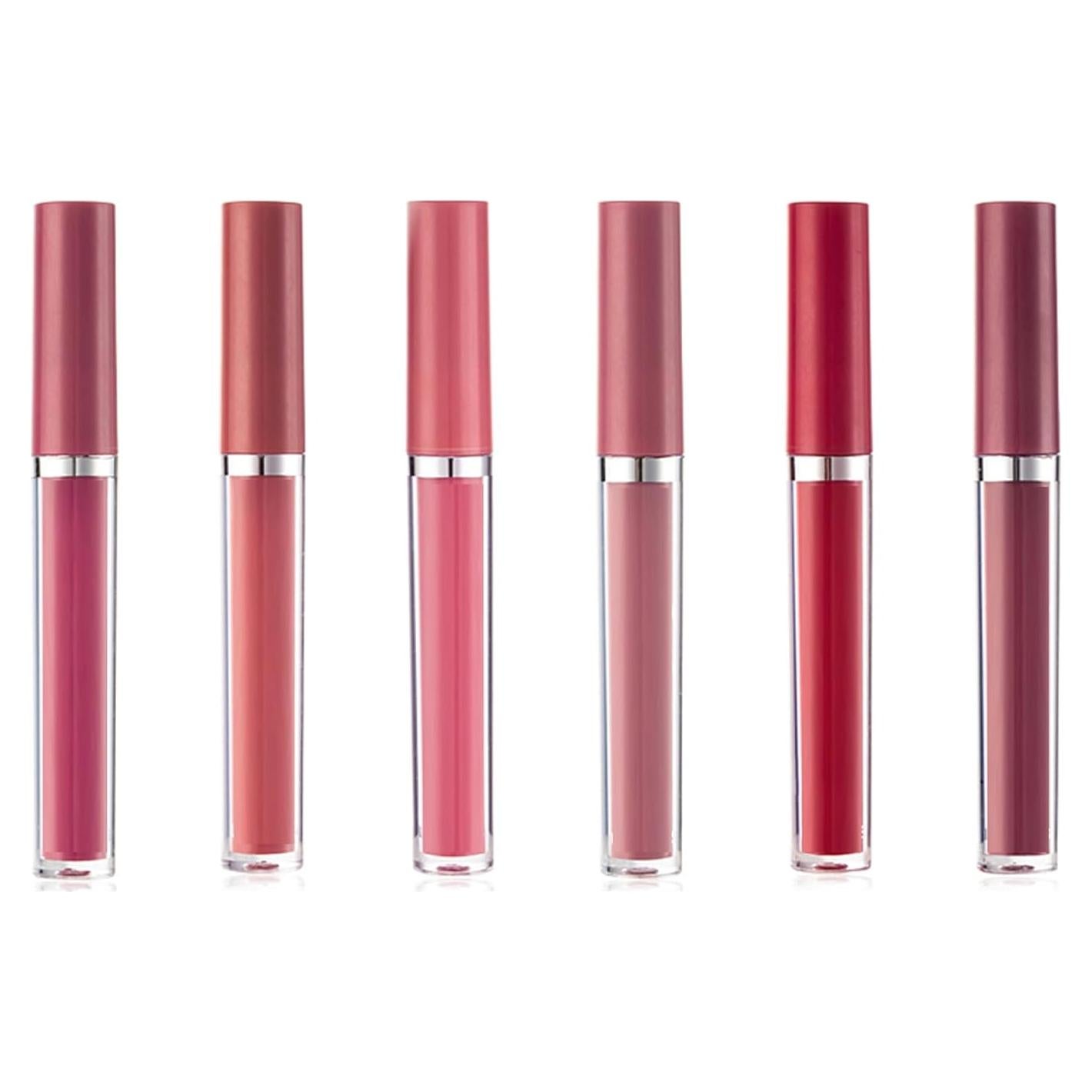 Set de Labiales Mate 6Pcs Felico - Impermeables y Larga Duración
