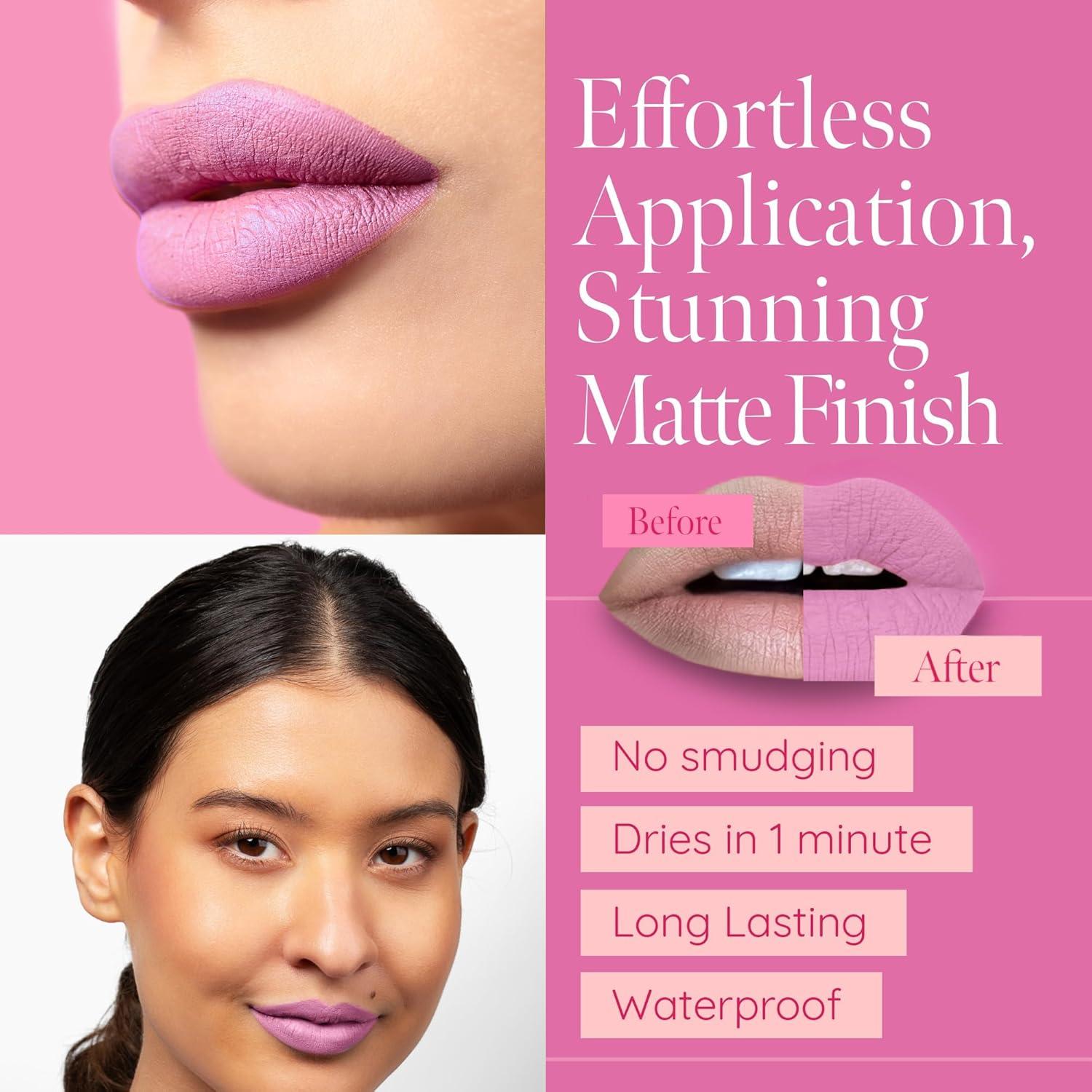 Pintalabios Líquido Mate Aromi Zapatilla de Ballet 32g