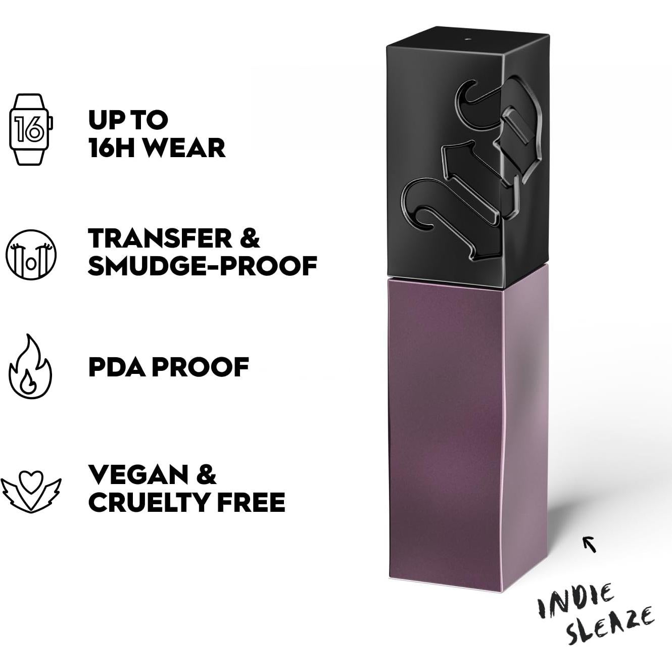 Lápiz Labial Urban Decay Vice Lip Bond 4.14 ml Negro Puro