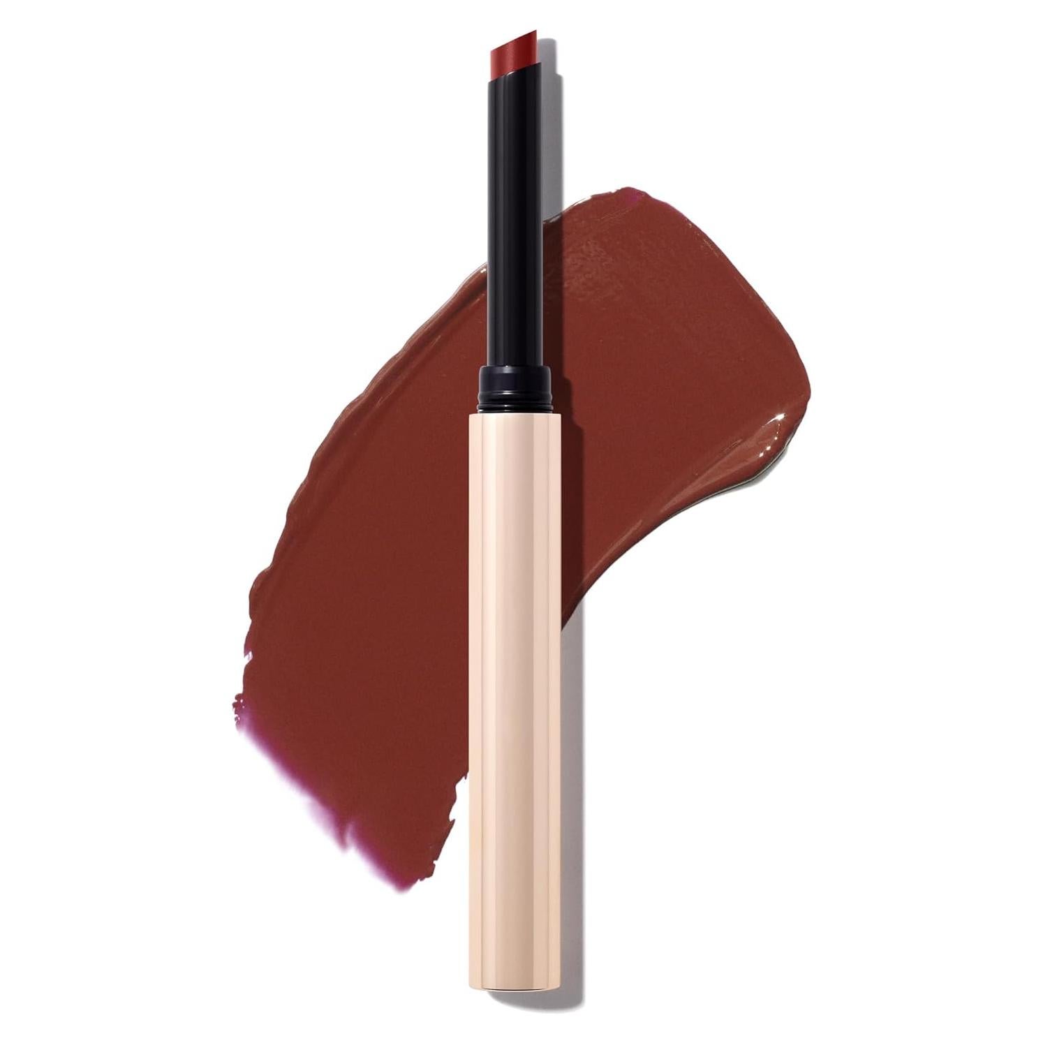 Labial Hidratante MAKE Roca Roja 28g Larga Duración Semi-Brillante