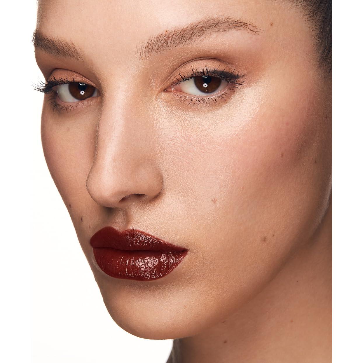 Labial Hidratante MAKE Roca Roja 28g Larga Duración Semi-Brillante