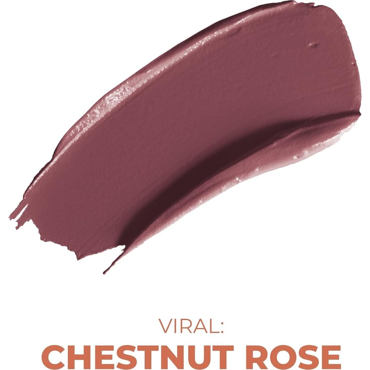 Pintalabios Líquido Mate Be Seen Beauty For Real - Rosa Castaño