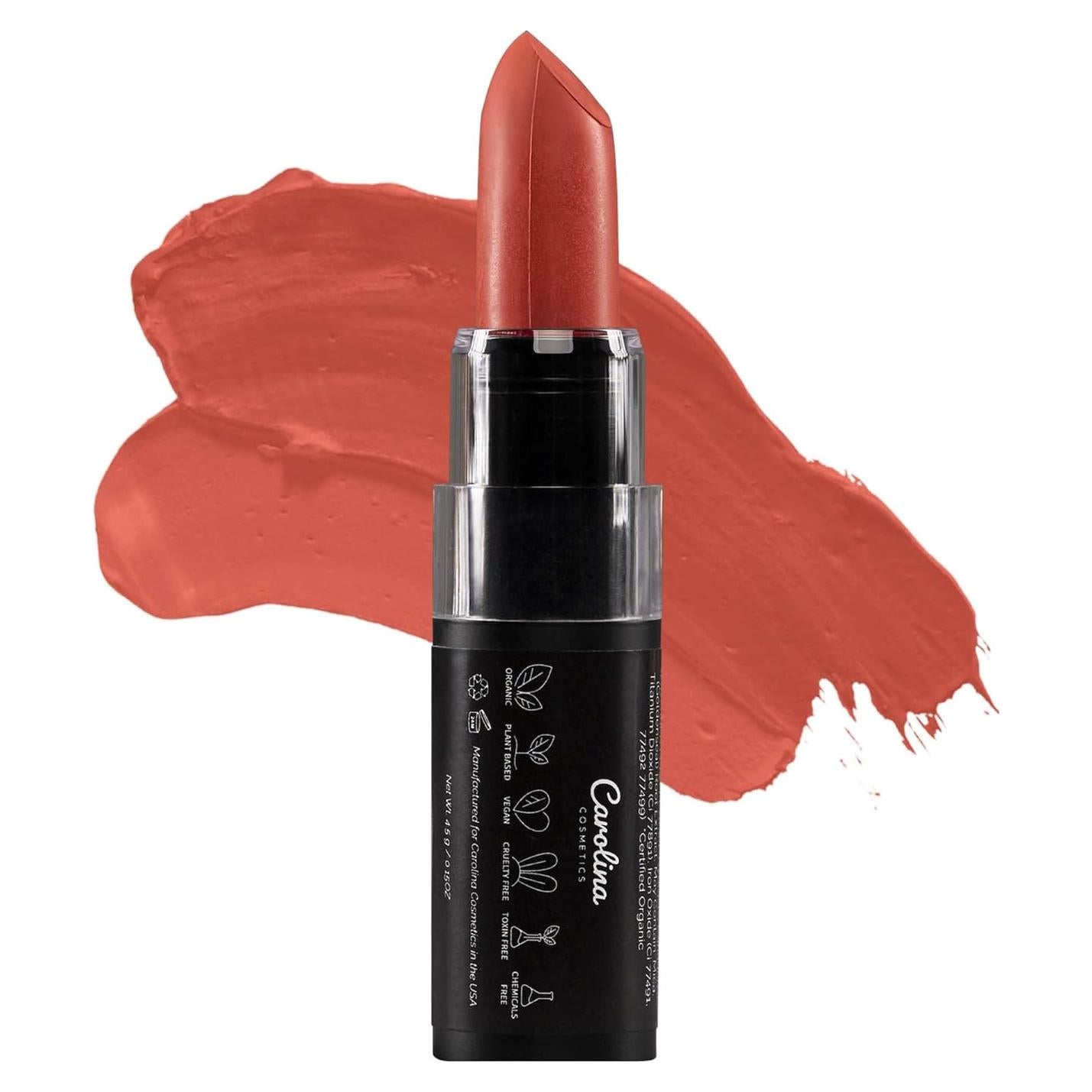 Batom Hidratante Escarlata Carolina Cosmetics 4.25g Vegano