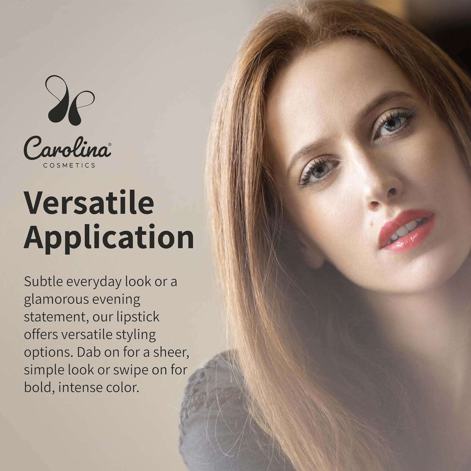 Batom Hidratante Escarlata Carolina Cosmetics 4.25g Vegano