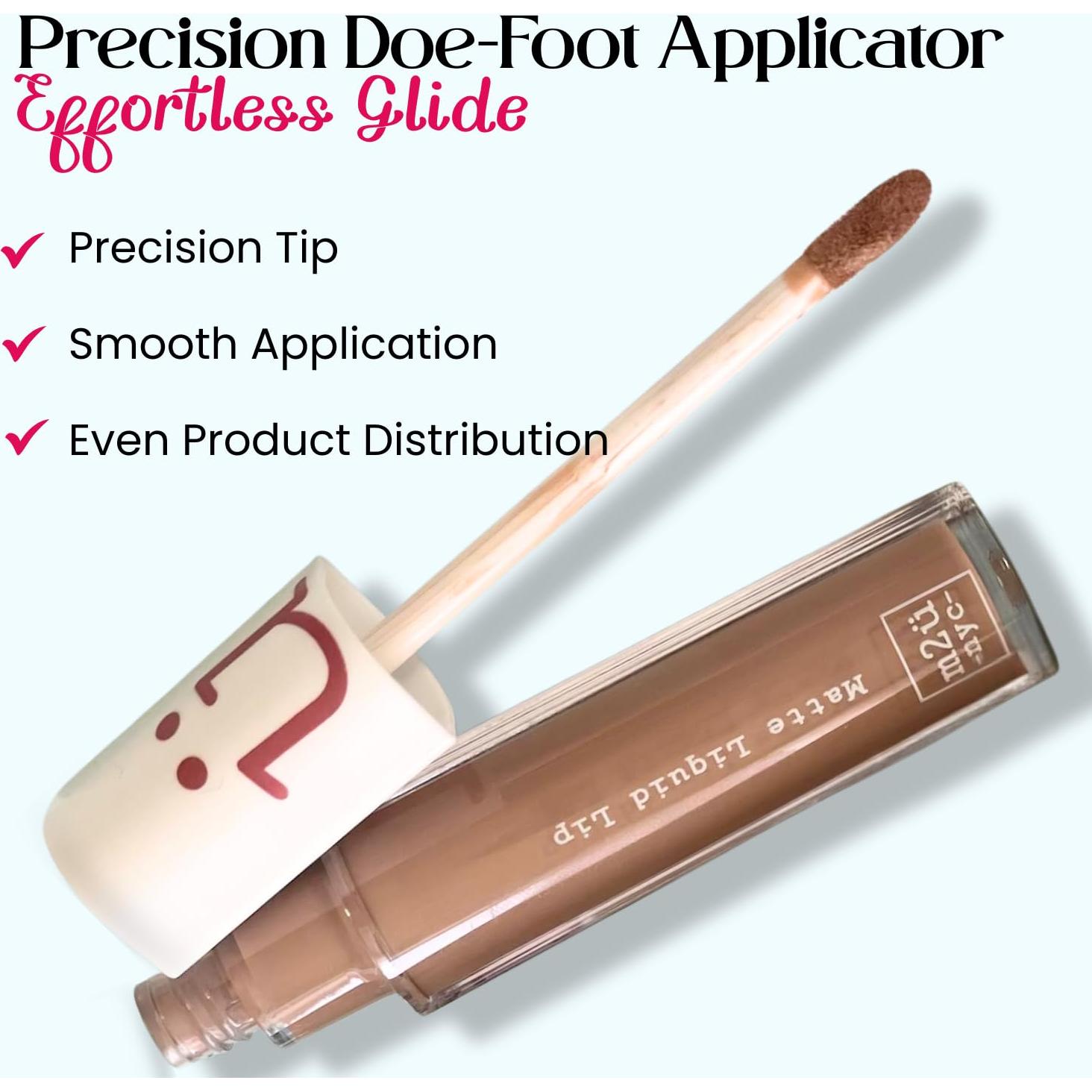 Labial Líquido Mate M2U NYC Soho - 17H de Duración Vegano