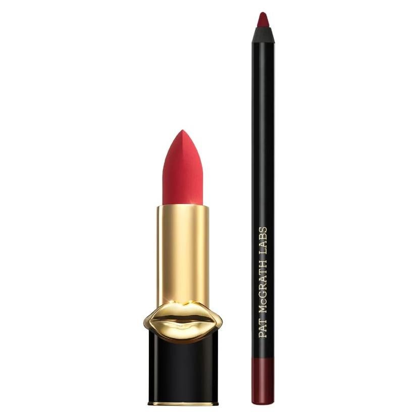 Kit de Labios Rojo Pat McGrath Labs - MatteTrance y PermaGel