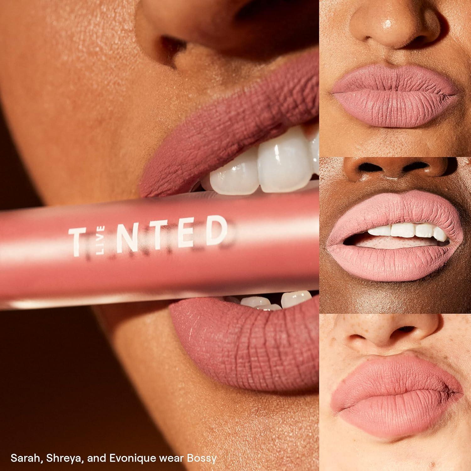 Crema Labial Líquida Live Tinted Huelip - Rosa Polvoriento - 2.66 ml