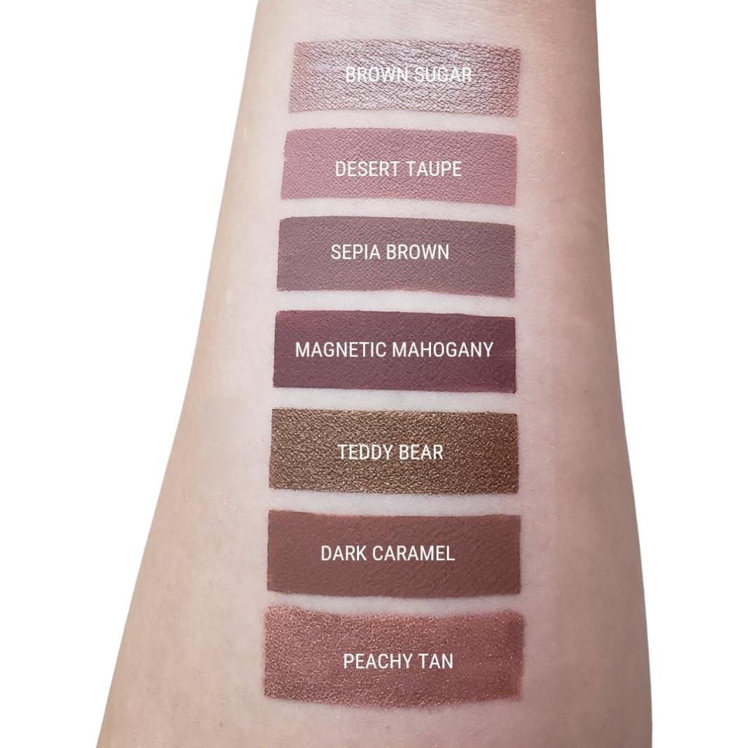 Pintalabios Líquido Metálico Aromi Azúcar Moreno 40g