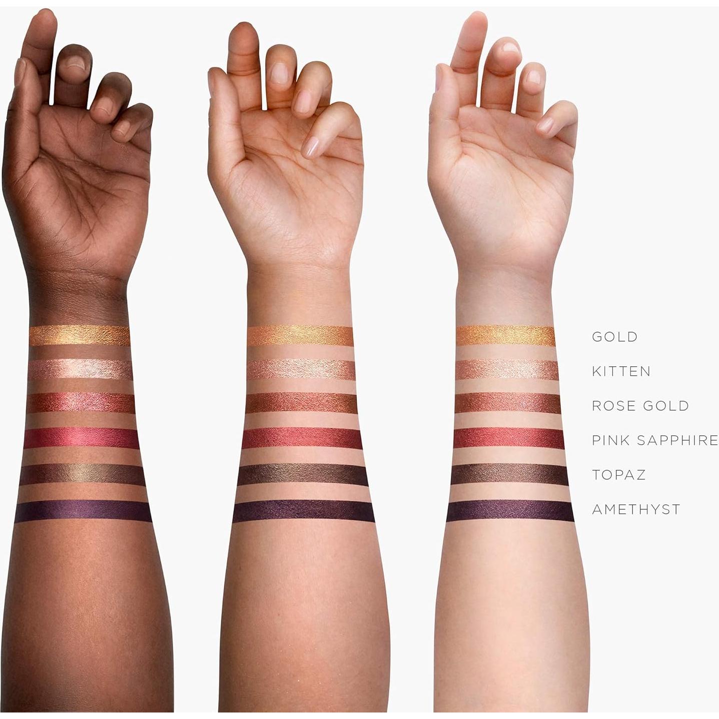 Delineador Líquido Waterproof Stila Trifecta Metallica - Topaz