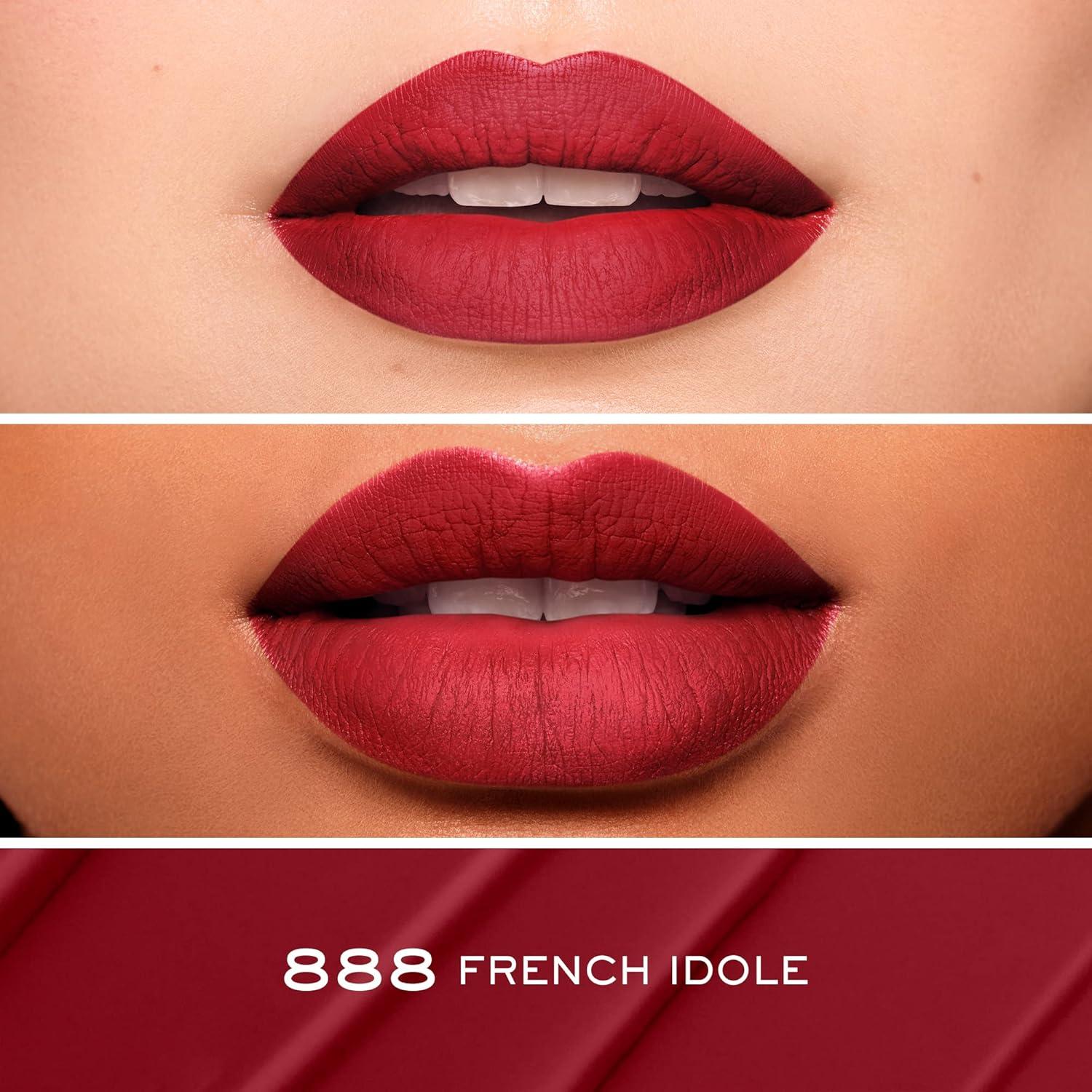 Labial Semi-Mate Lancôme L'Absolu Rouge Drama Ink 33.83g