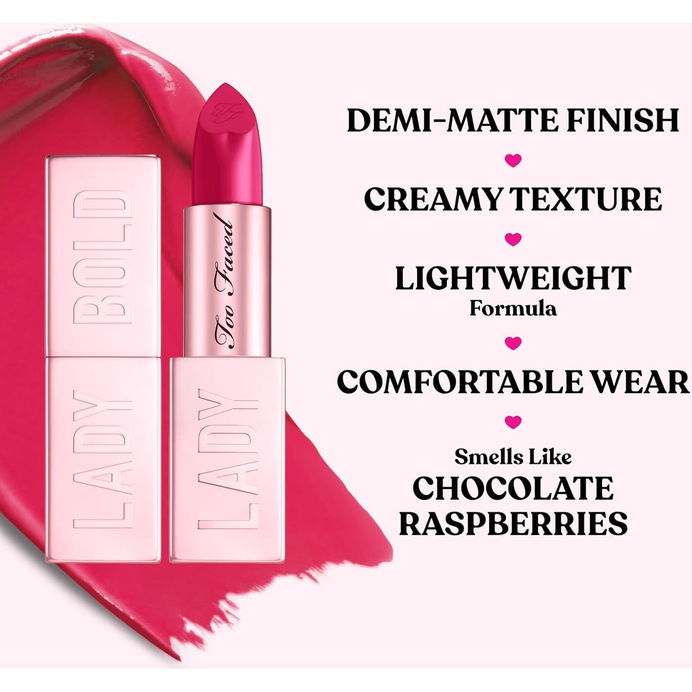 Labial Bold Cream Demasiado Facido 4.8 g Vegano Libre Crueldad