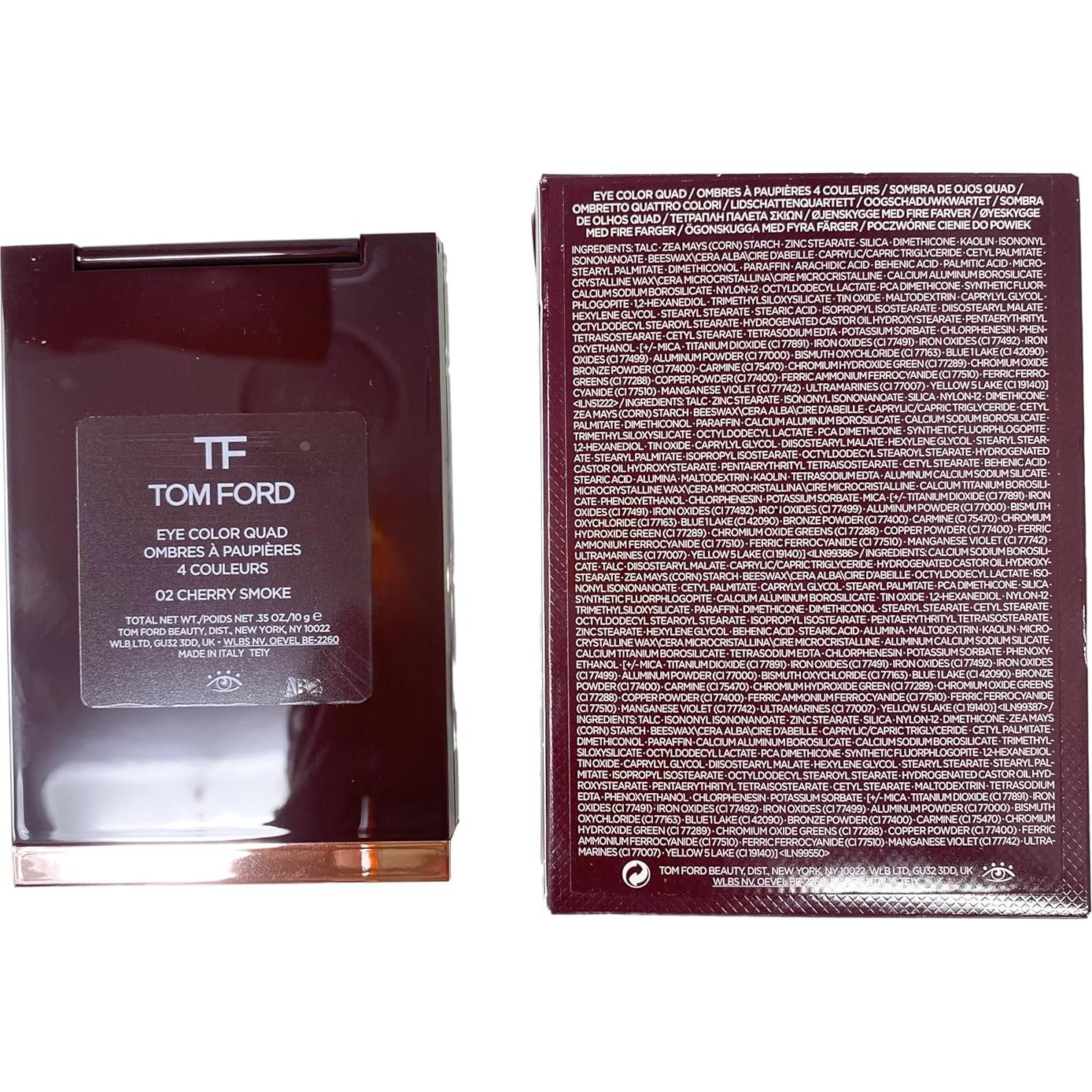 Paleta de Sombras de Ojos Tom Ford 02 Cherry Smoke 10 g