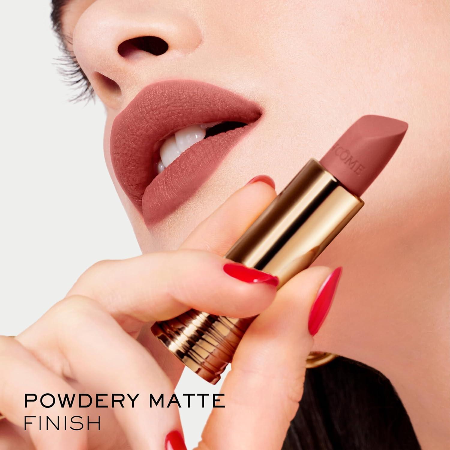 Labial Lancôme L'Absolu Rouge Drama Matte 292 Sobredramático