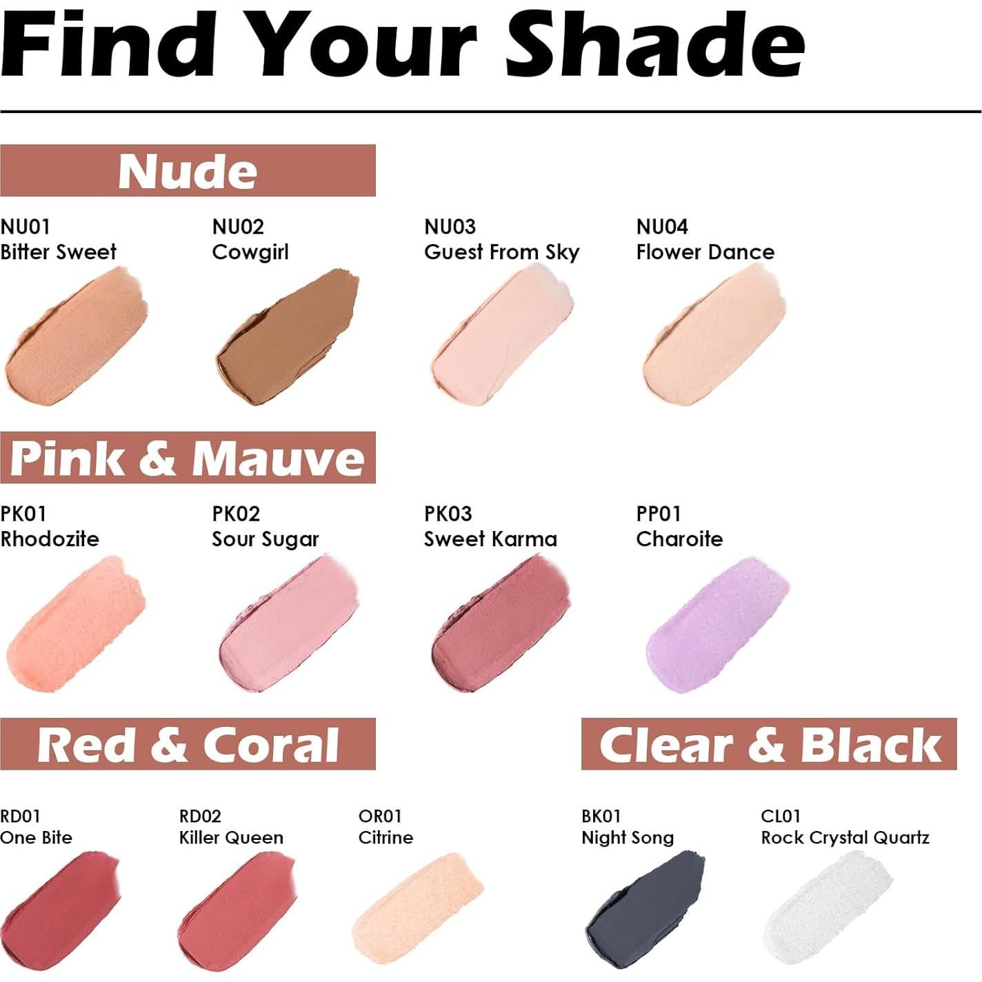 Barra de Labios Hidratante FOCALLURE NU02 Vaquera 3.4g