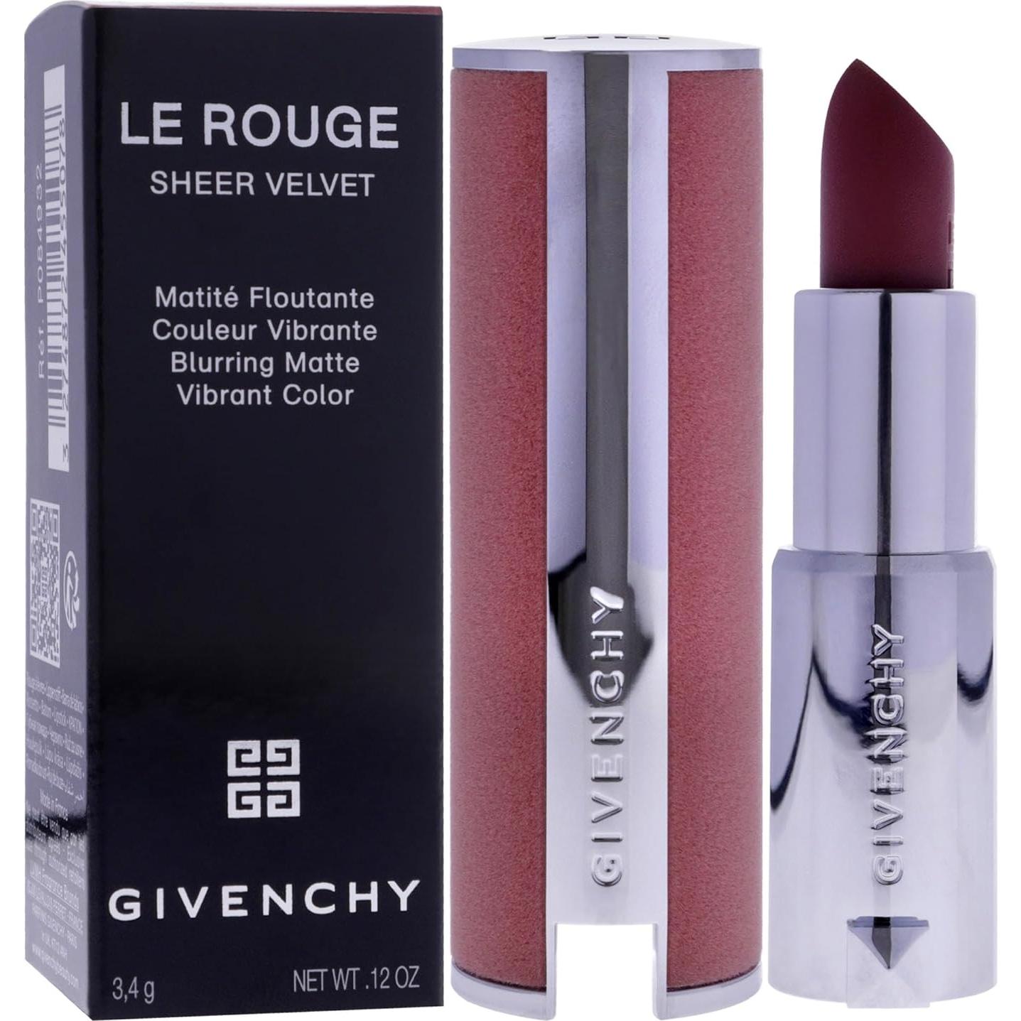 Labial Givenchy Le Rouge Sheer Velvet N16 Nude Boise 3.11 g