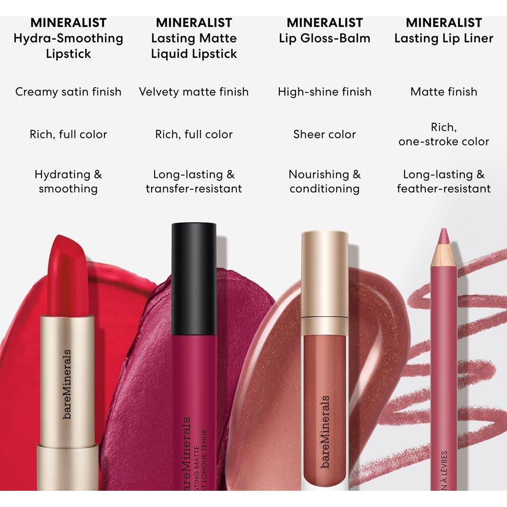 Labial Líquido Mate bareMinerals Mineralist 12cm 17g