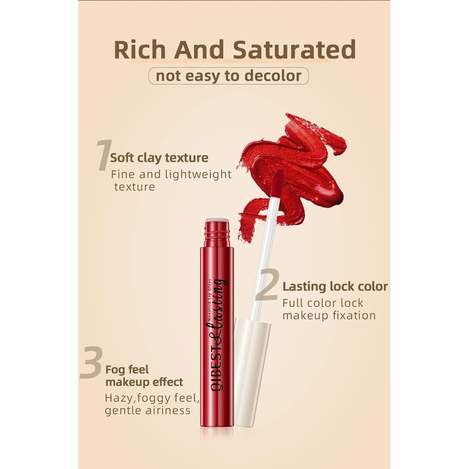 Set de 12 Labiales Mate BestLand - Nudes y Rojos Intensos