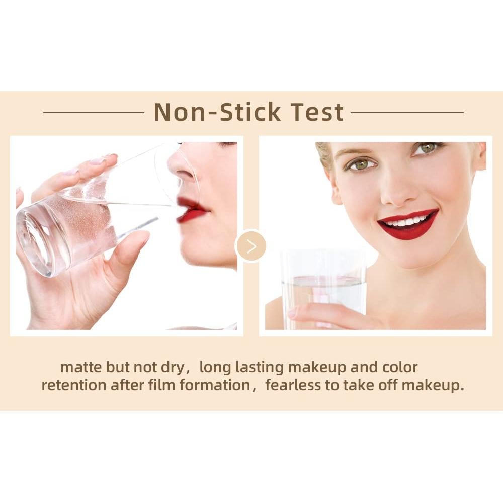 Set de 12 Labiales Mate BestLand - Nudes y Rojos Intensos