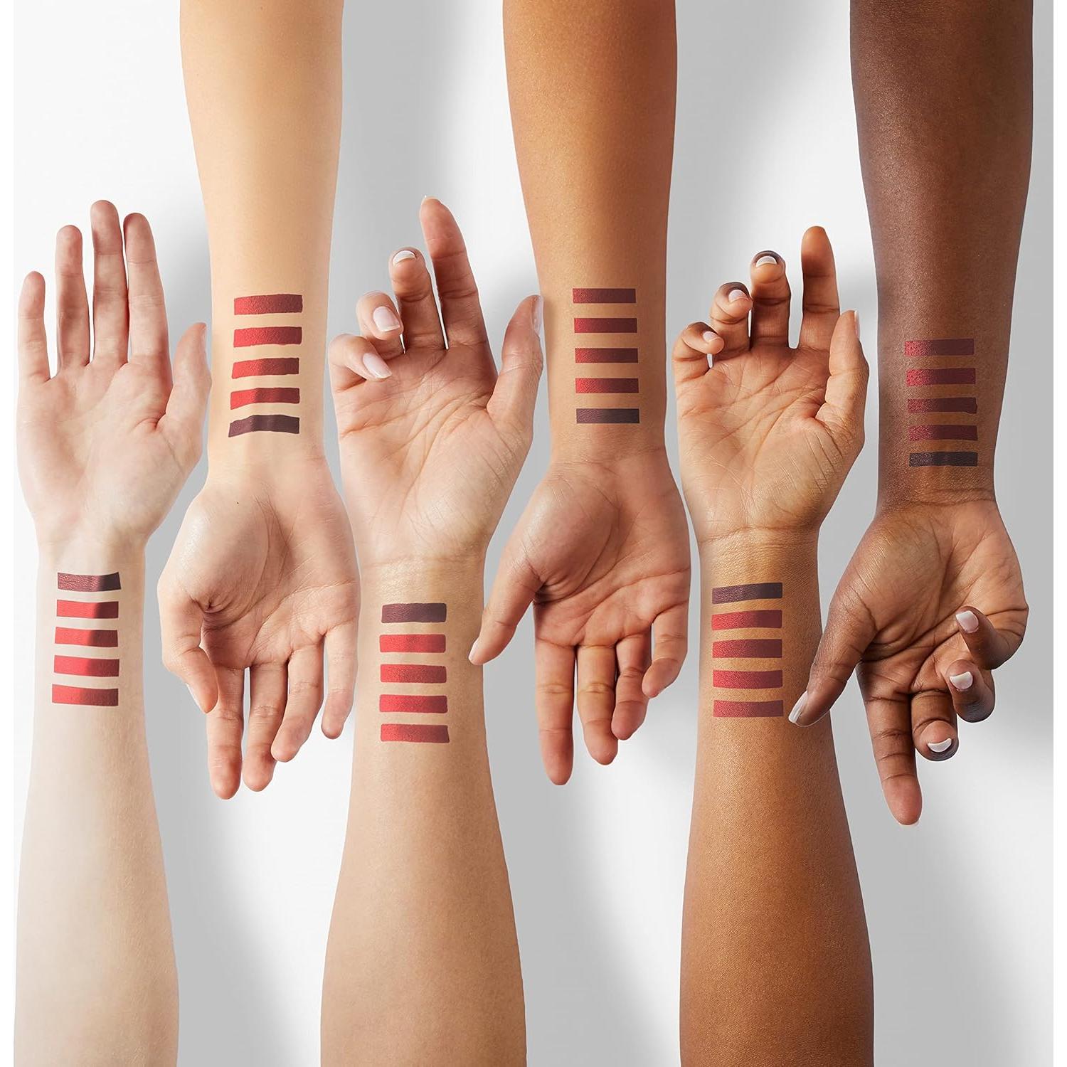 Set de 5 Labiales Mousse Mate Italia Deluxe Chola Browns