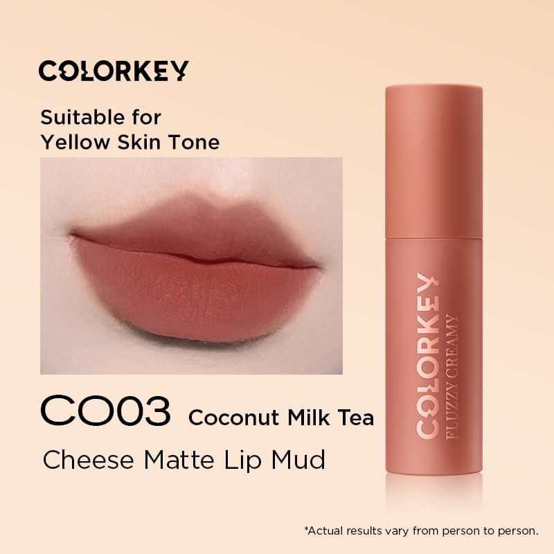 Lápiz Labial Mate COLORKEY CO03 Té de Leche de Coco 2.5g