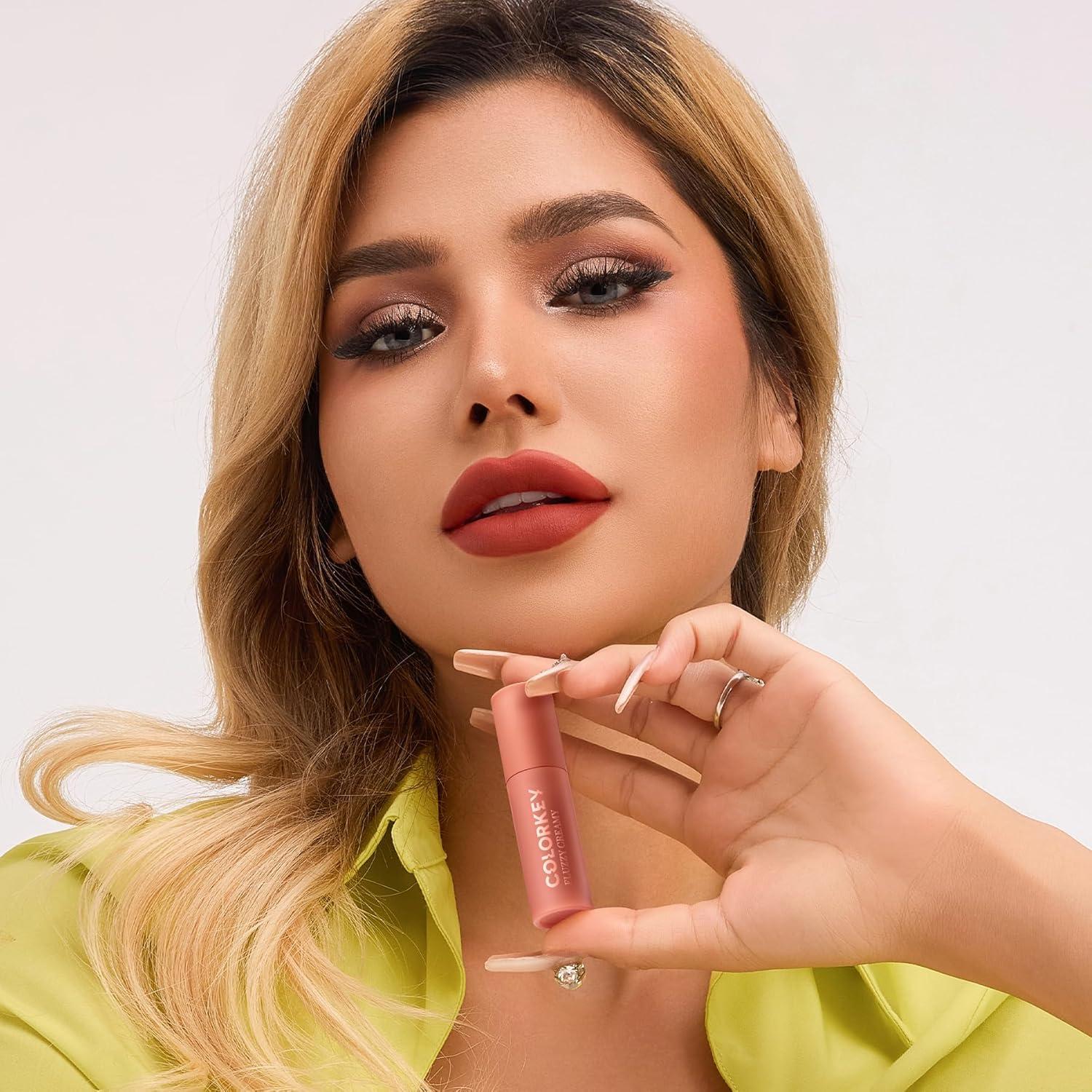 Lápiz Labial Mate COLORKEY CO03 Té de Leche de Coco 2.5g