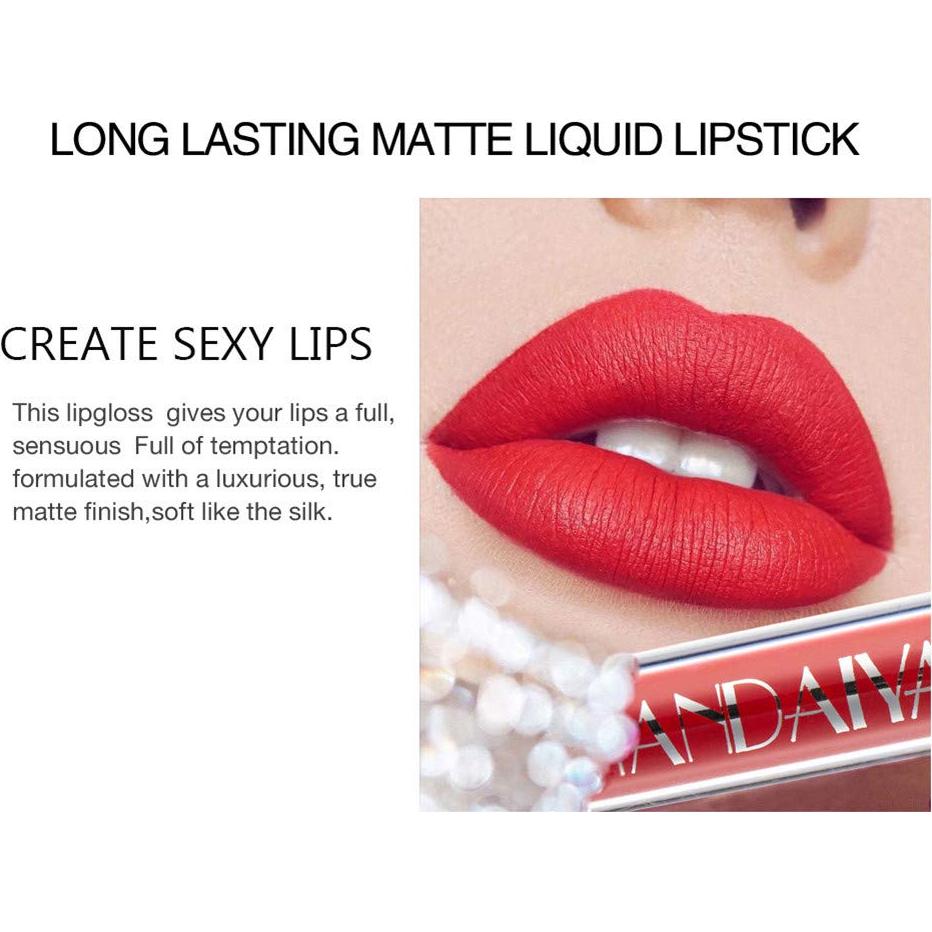 Set de 6 Lápices Labiales Líquidos Mate Bonnie Choice Nude