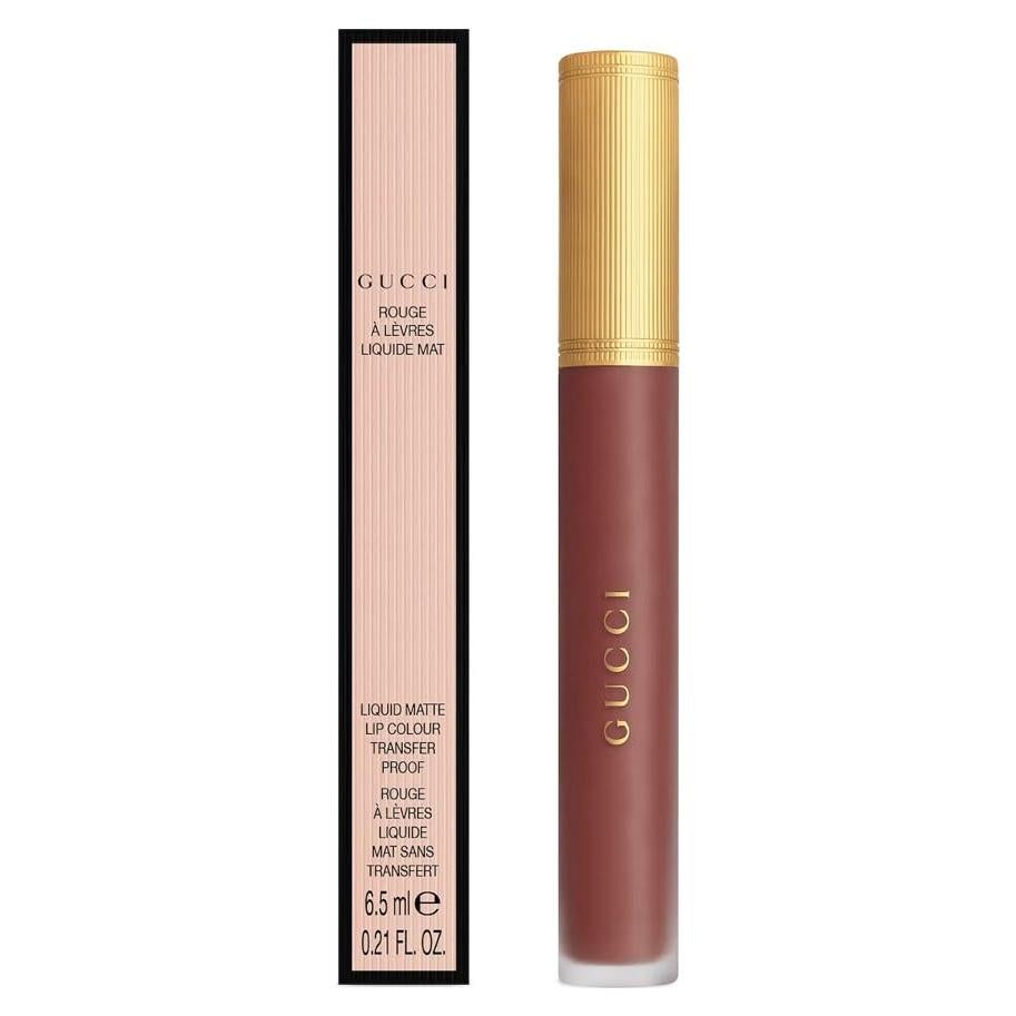 Labial Líquido Mate Gucci 203 Mildred Rosewood 36g