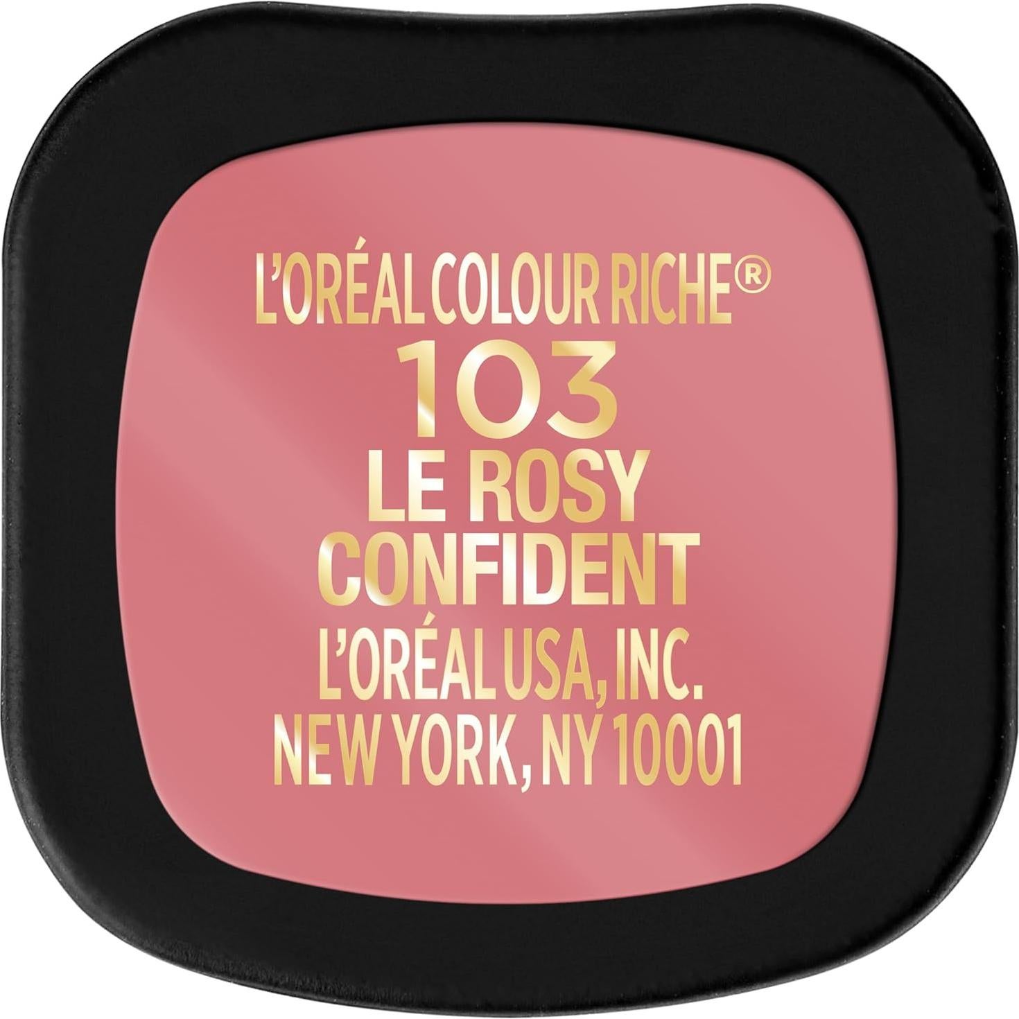 L'Oreal Paris Lápiz Labial Mate 1.7g Le Rosy Confident