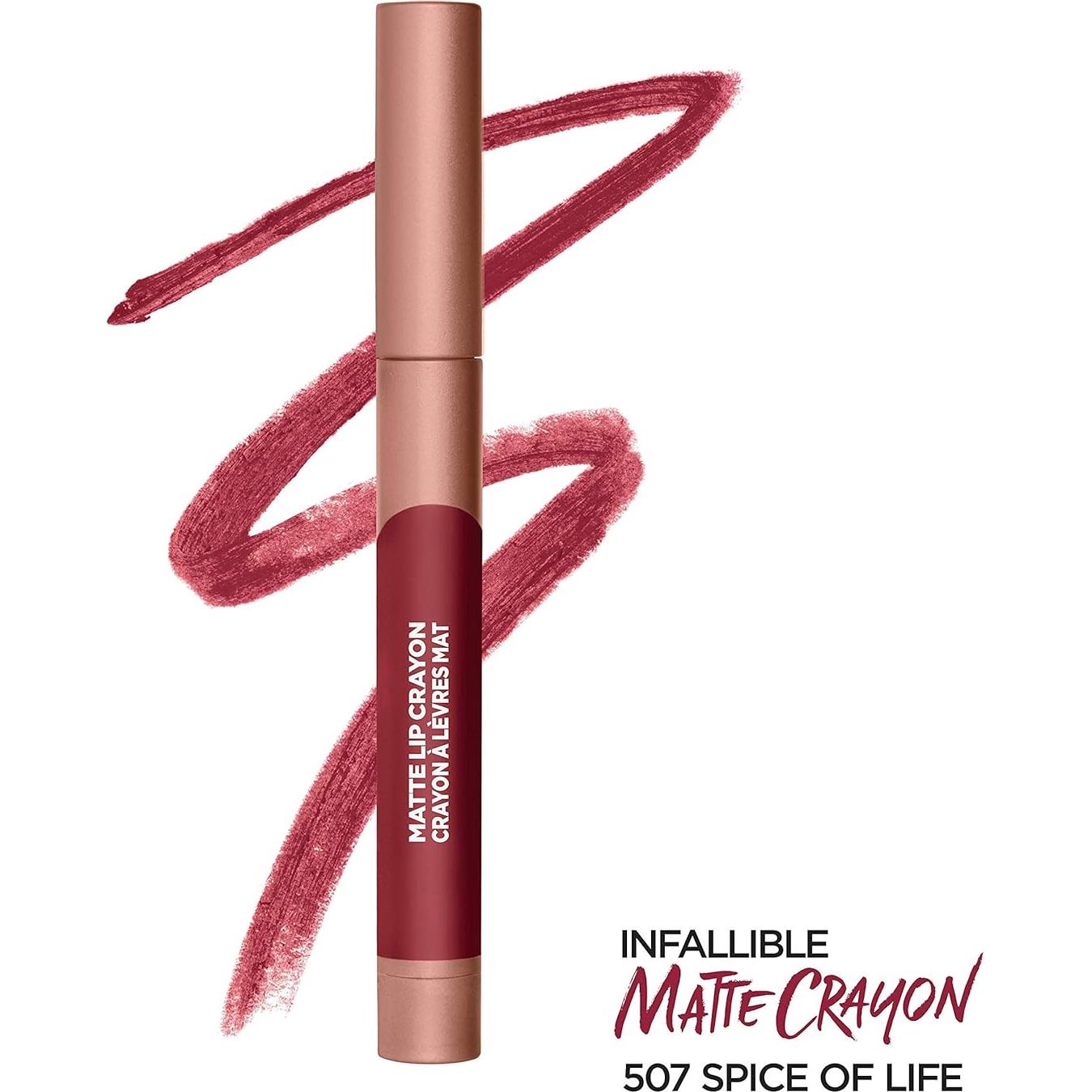 Lápiz Labial Mate Infallible L'Oréal Paris 1.1g Sabor de Vida