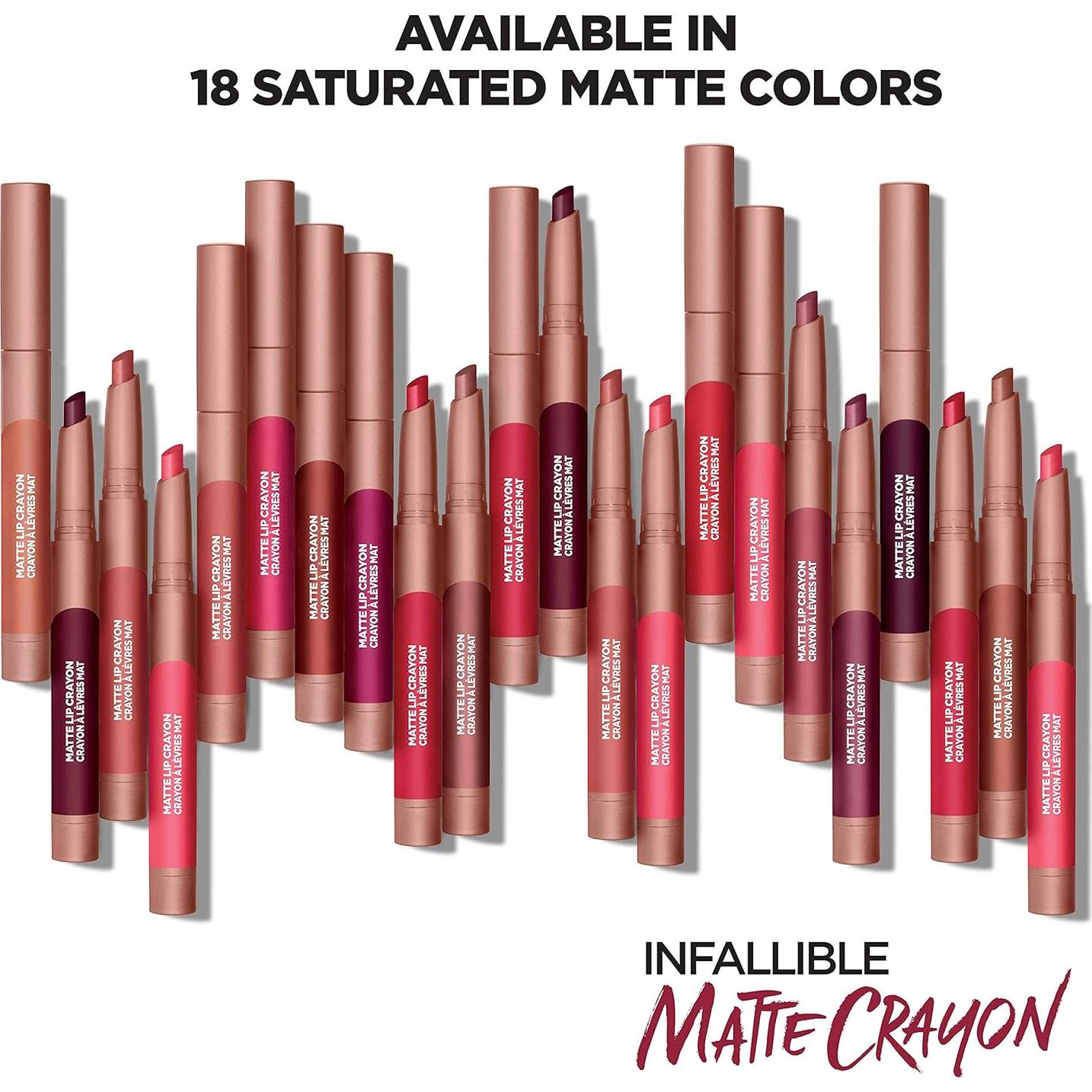 Lápiz Labial Mate Infallible L'Oréal Paris 1.1g Sabor de Vida