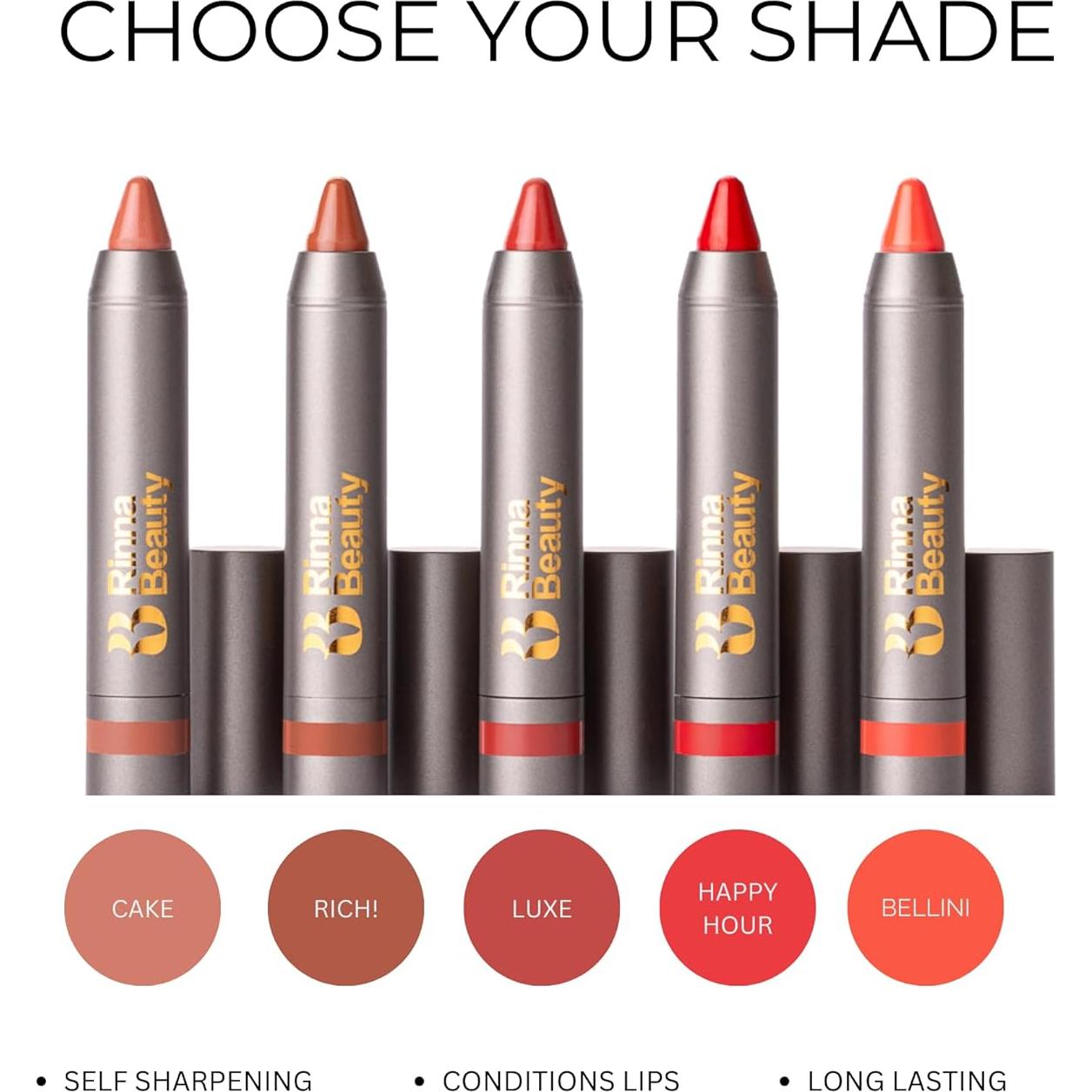 Pintalabios Rinna Beauty Thick Stick Crayon Bellini 17.8g