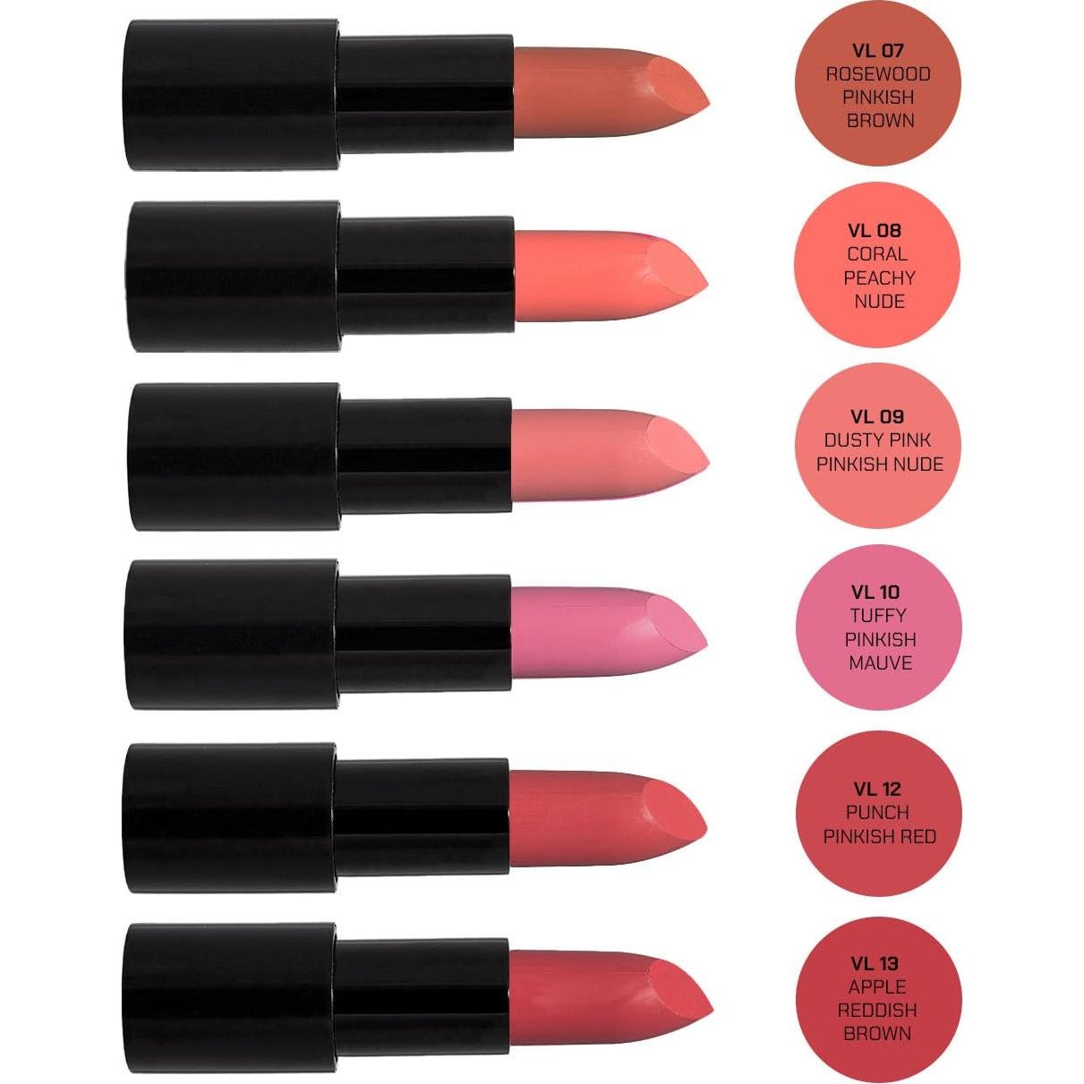 Labial Mate Hidratante Radiant Professional 30g Rosa Polvo