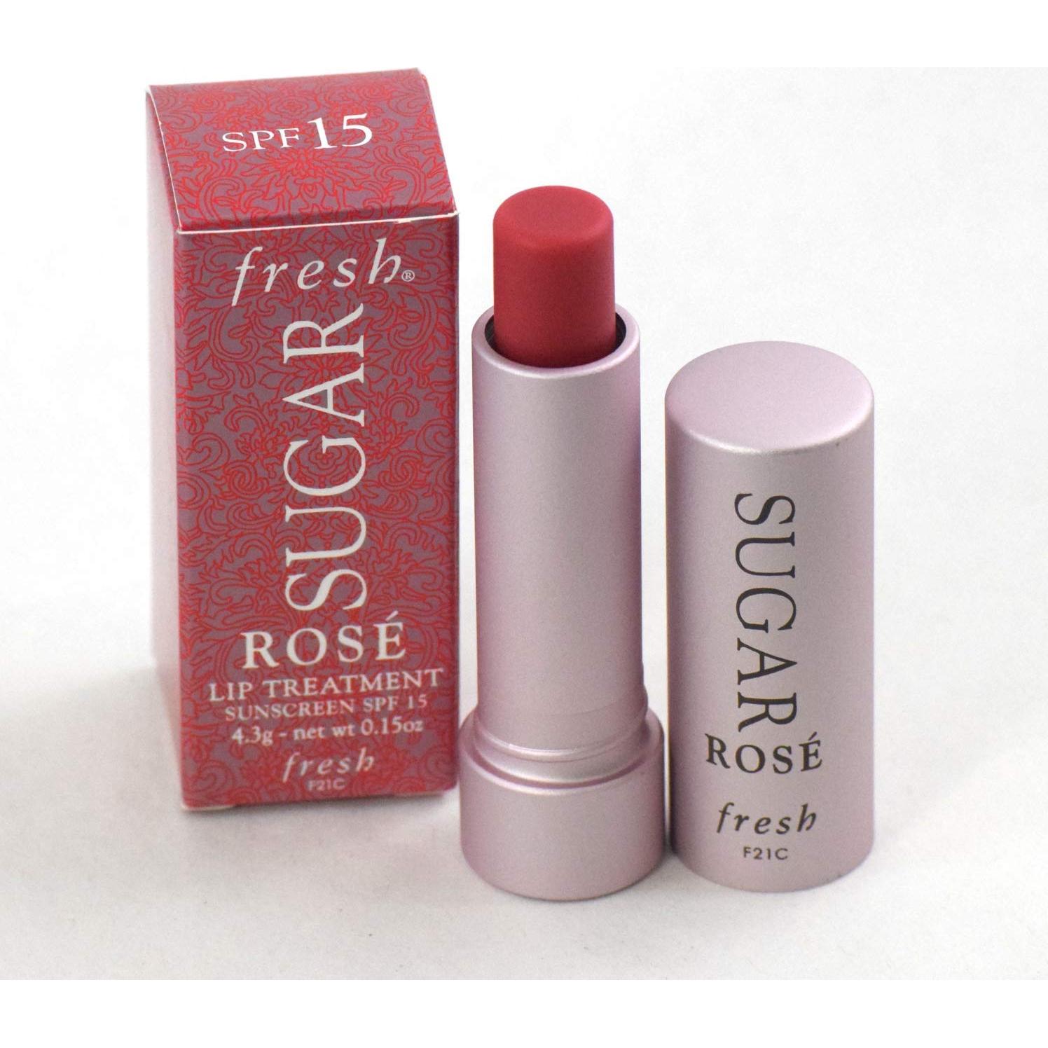 Tratamiento Labial Fresh Azúcar Rosa SPF 15 4.3g Hidratante
