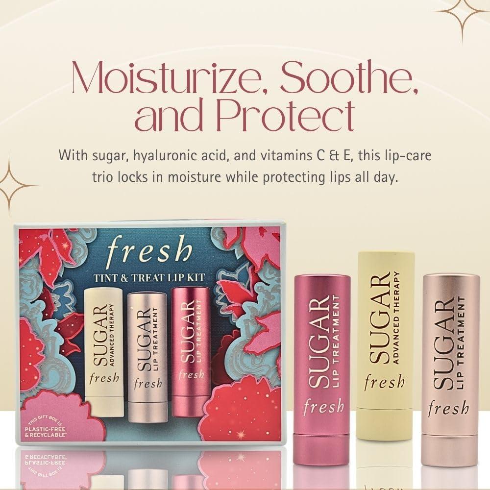 Kit de Labios Tint y Tratamiento Fresh - 3 Piezas 1.98g