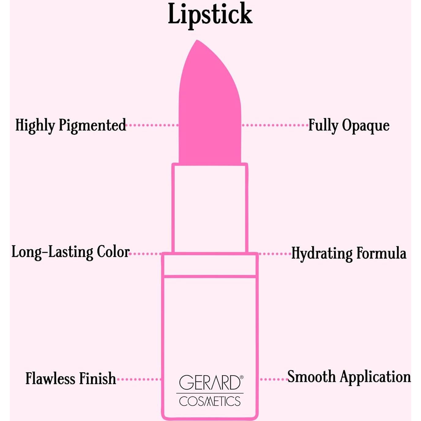 Barra de Labios Gerard Cosmetics Buttercup 3.97g - Rosa Nude Satinado