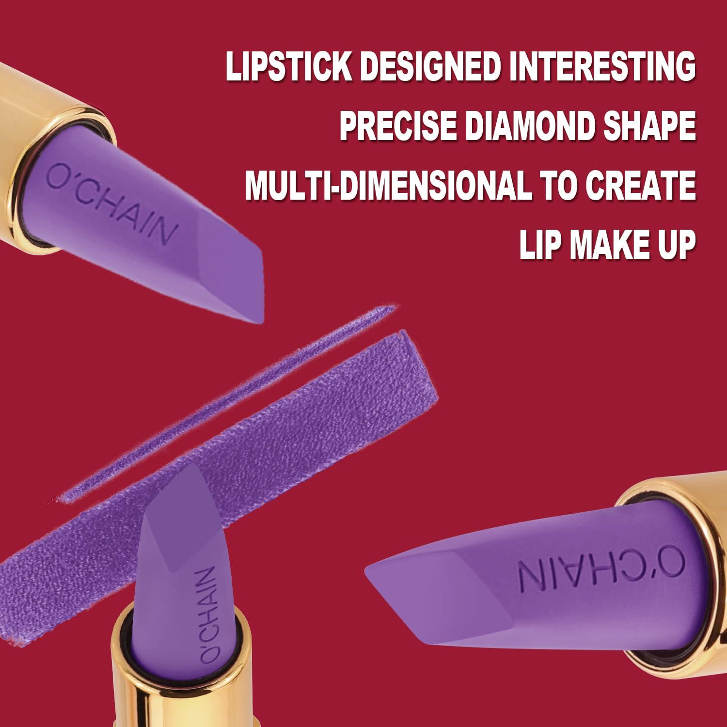 Barra de Labios Mate O'CHAIN 11 Cereza 3.4g Larga Duración