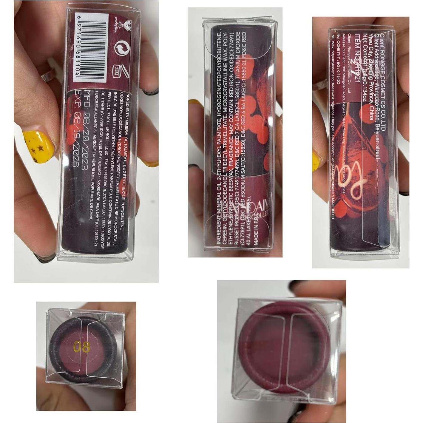 Barra de Labios Mate Nude AKARY - Larga Duración, Ecológica