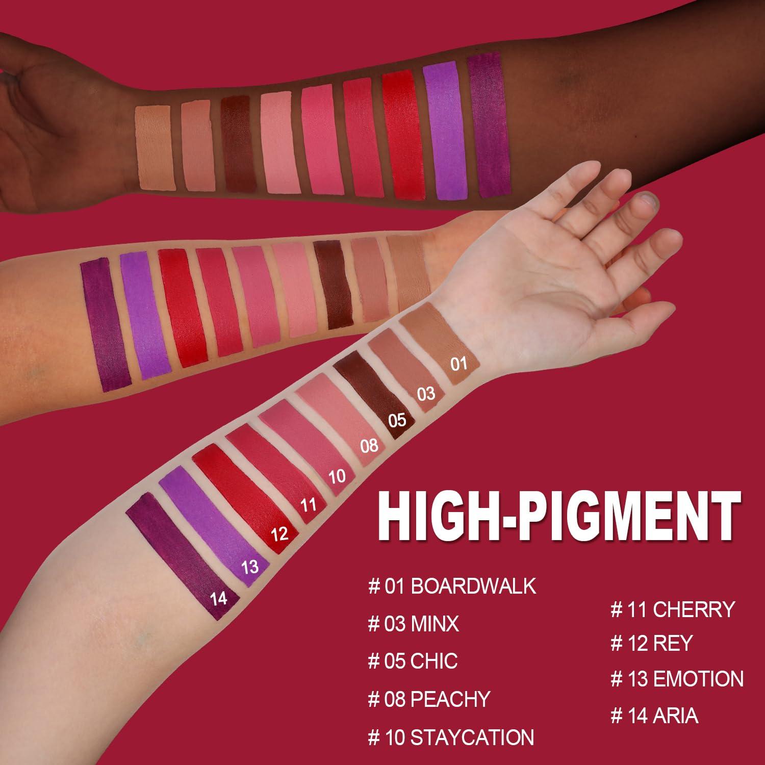 Pintalabios Mate Rojo O'CHAIN 3.4g Larga Duración Vegano