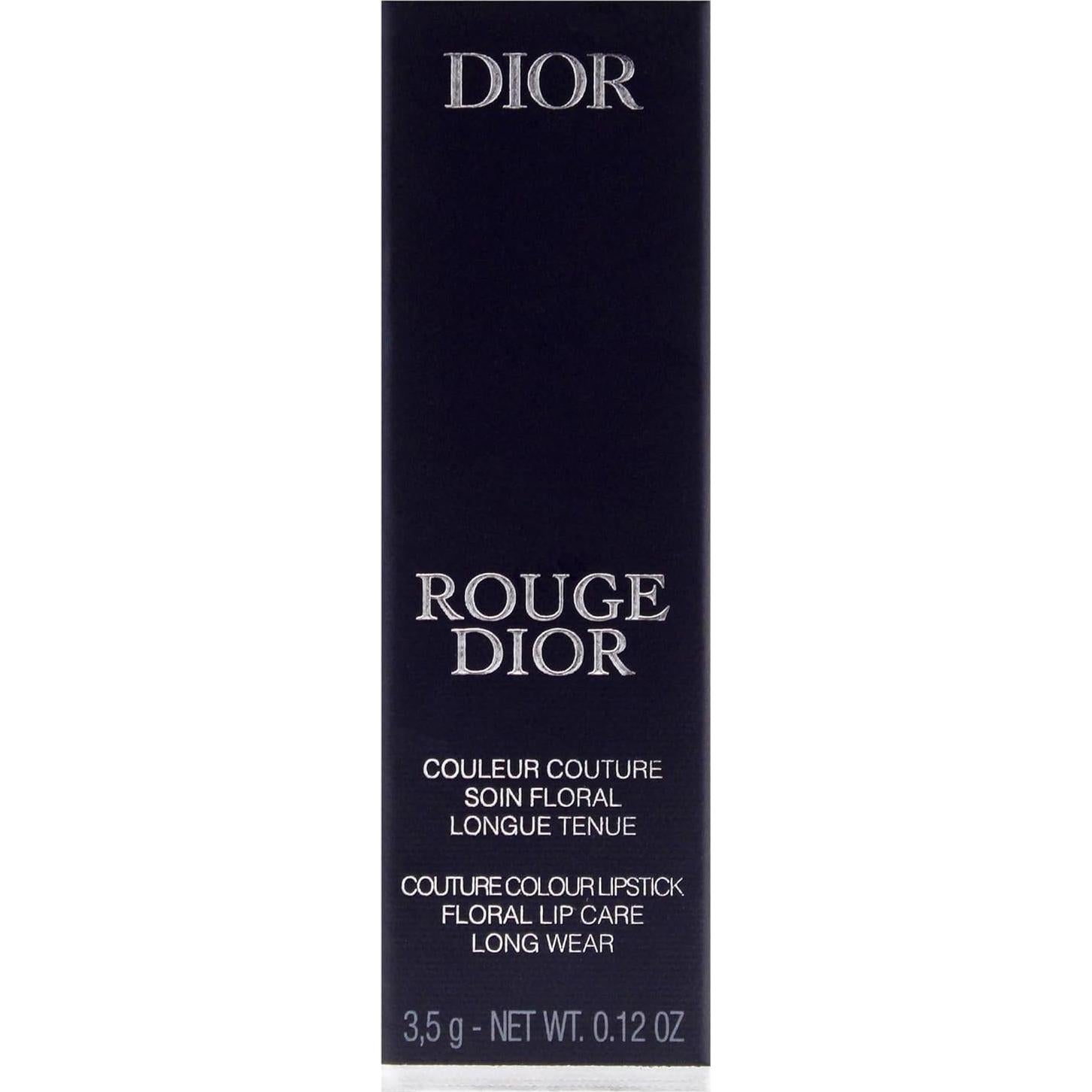 Labial Dior Rouge Couture Satin 556 Aimee 3.4g - Larga Duración