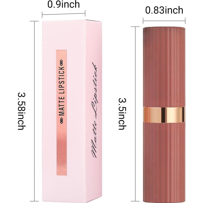 Set de 3 Barras de Labios Mate CAKAILA - Larga Duración