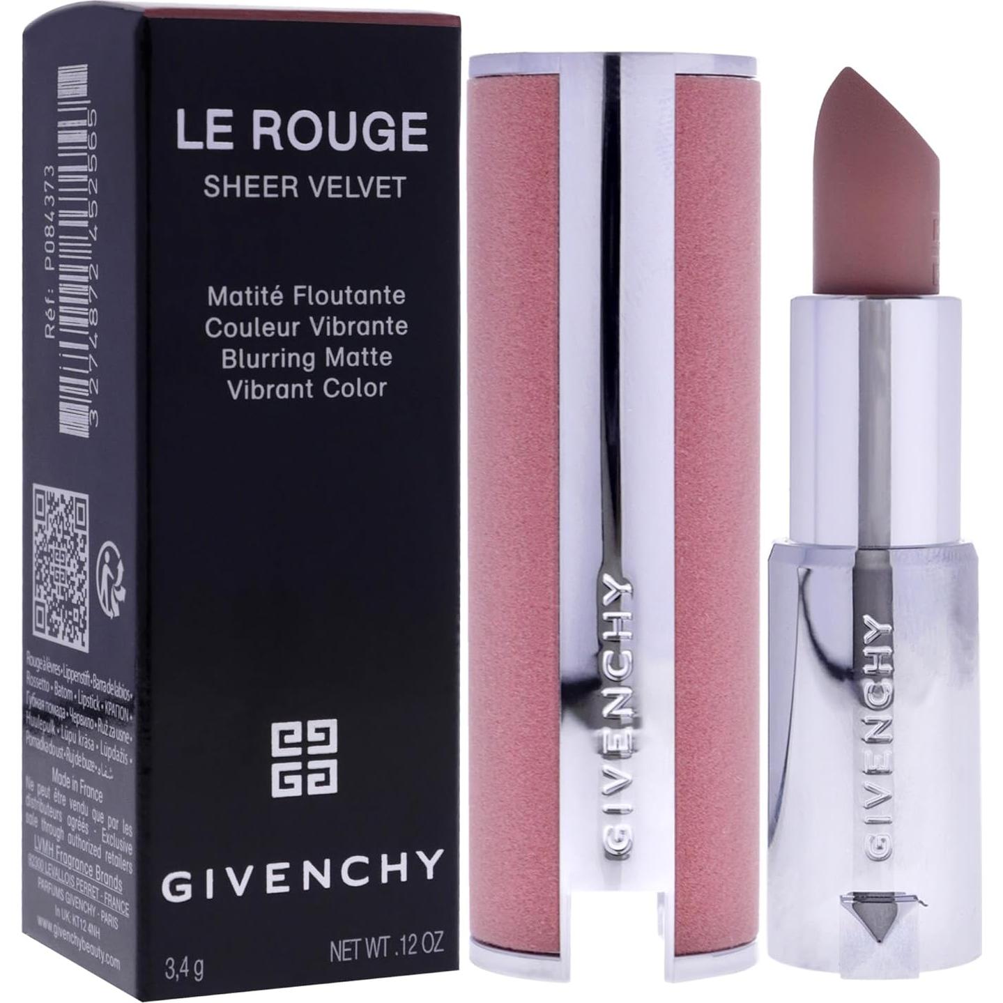 Labial Givenchy Le Rouge Sheer Velvet N9 Beige Sable 3.11g